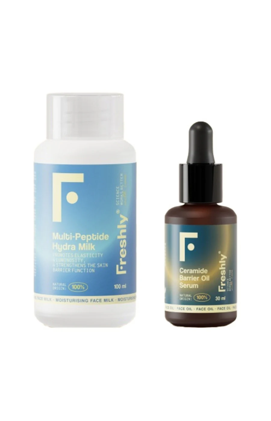 Sérum protecteur & lait hydratant - Céramides & peptides - Visage - Image 3