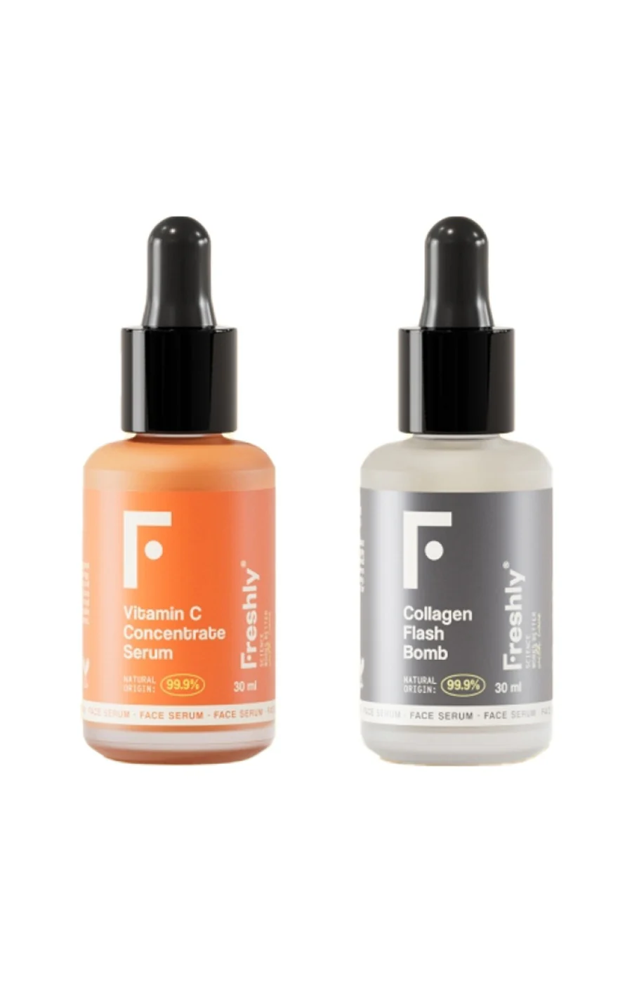 Sérums fermeté & antioxydant - Collagène & vitamine C - Visage - 2 x 30 ml - Image 2