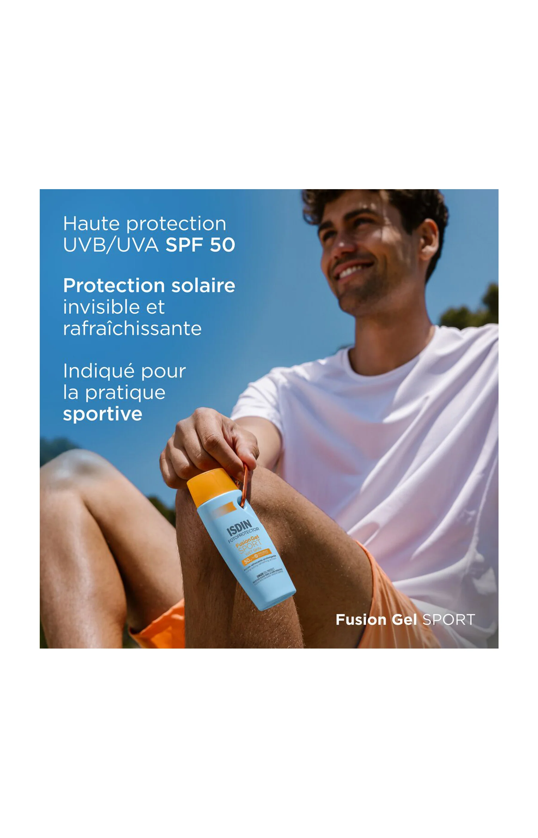 Gel solaire SPF 50 - Fusion Gel Sport - Corps - 100 ml - Image 4