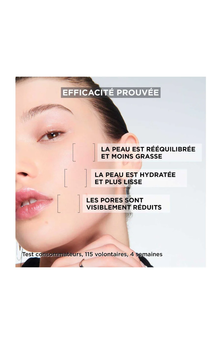 Soin matifiant 3-en-1 - PureActive Charbon & niacinamide - Peaux à imperfections - Image 6