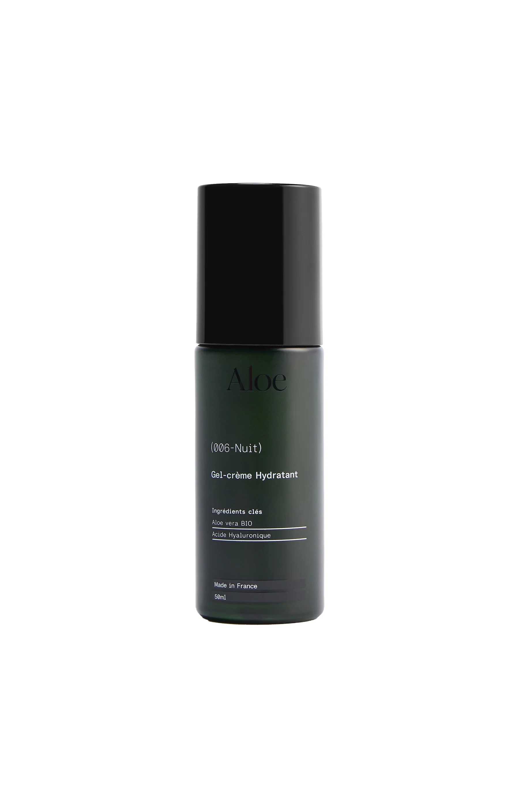 Gel crème hydratant nuit - Aloe vera & acide hyaluronique - Visage - 50 ml - Image 2
