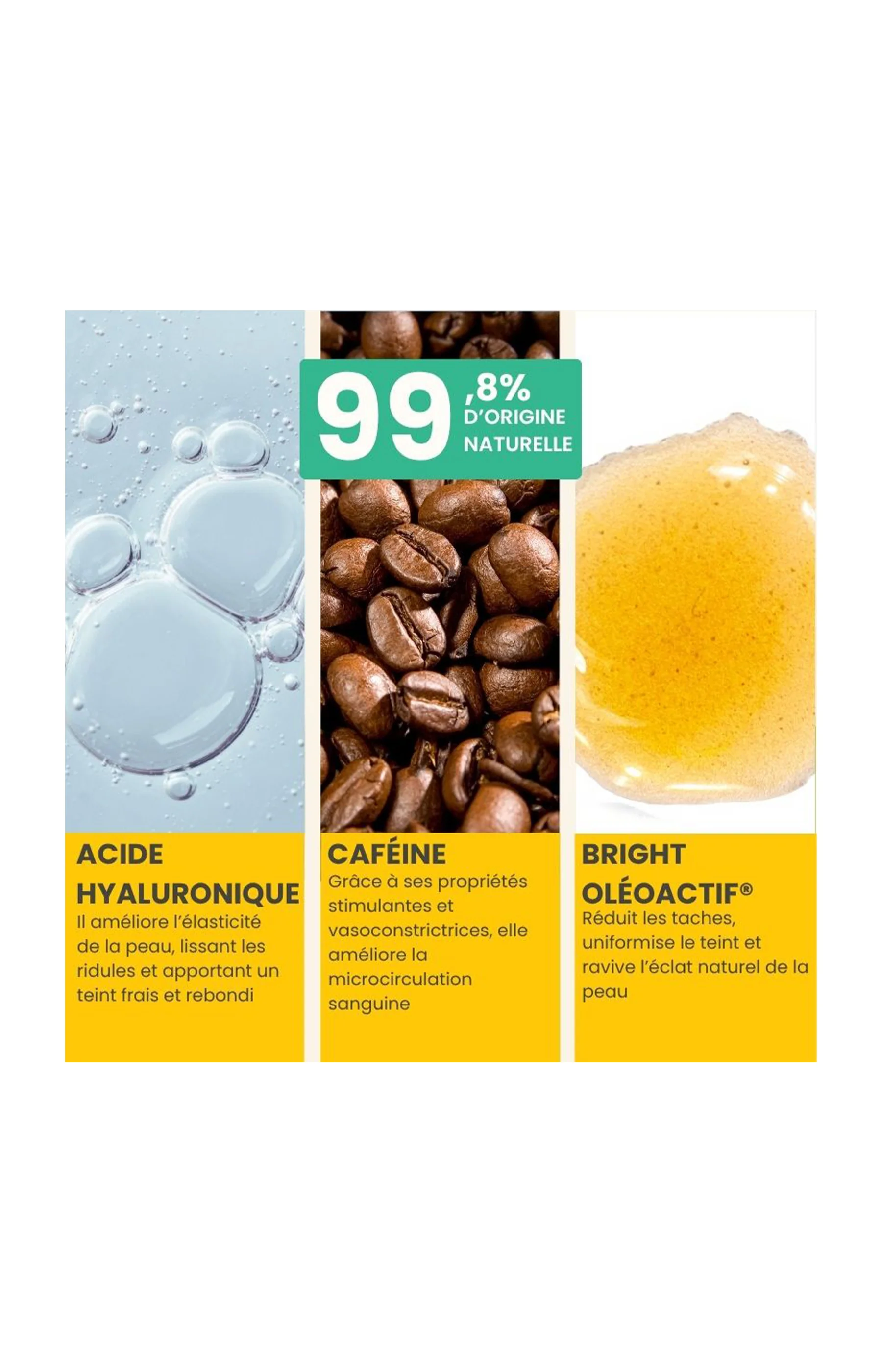 Gel-crème défatiguant - Pamplemousse - Yeux - 15 ml - Image 5