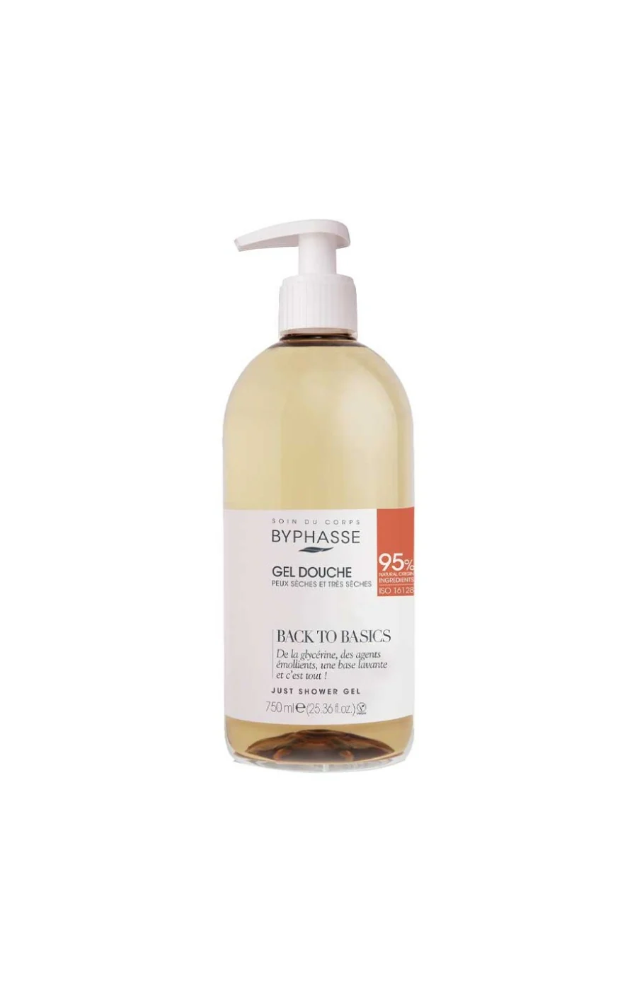 Gel douche - Back to basics - Peaux sèches à très sèches - 2 x 750 ml