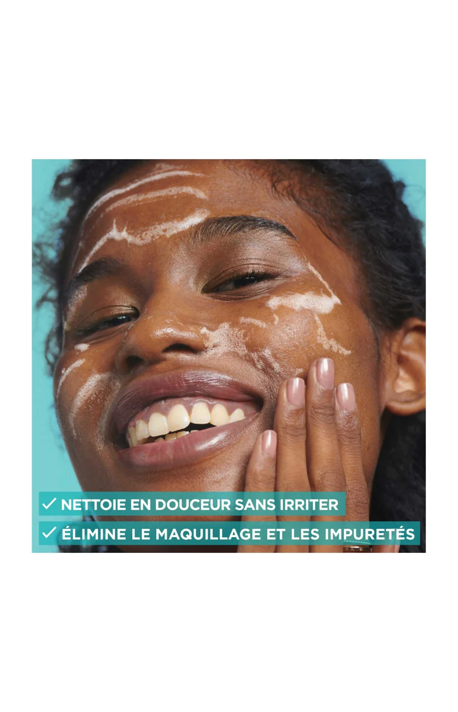Gel nettoyant apaisant - Acide hyaluronique & aloe vera - Peaux normales à sèches - 250 ml - Image 4