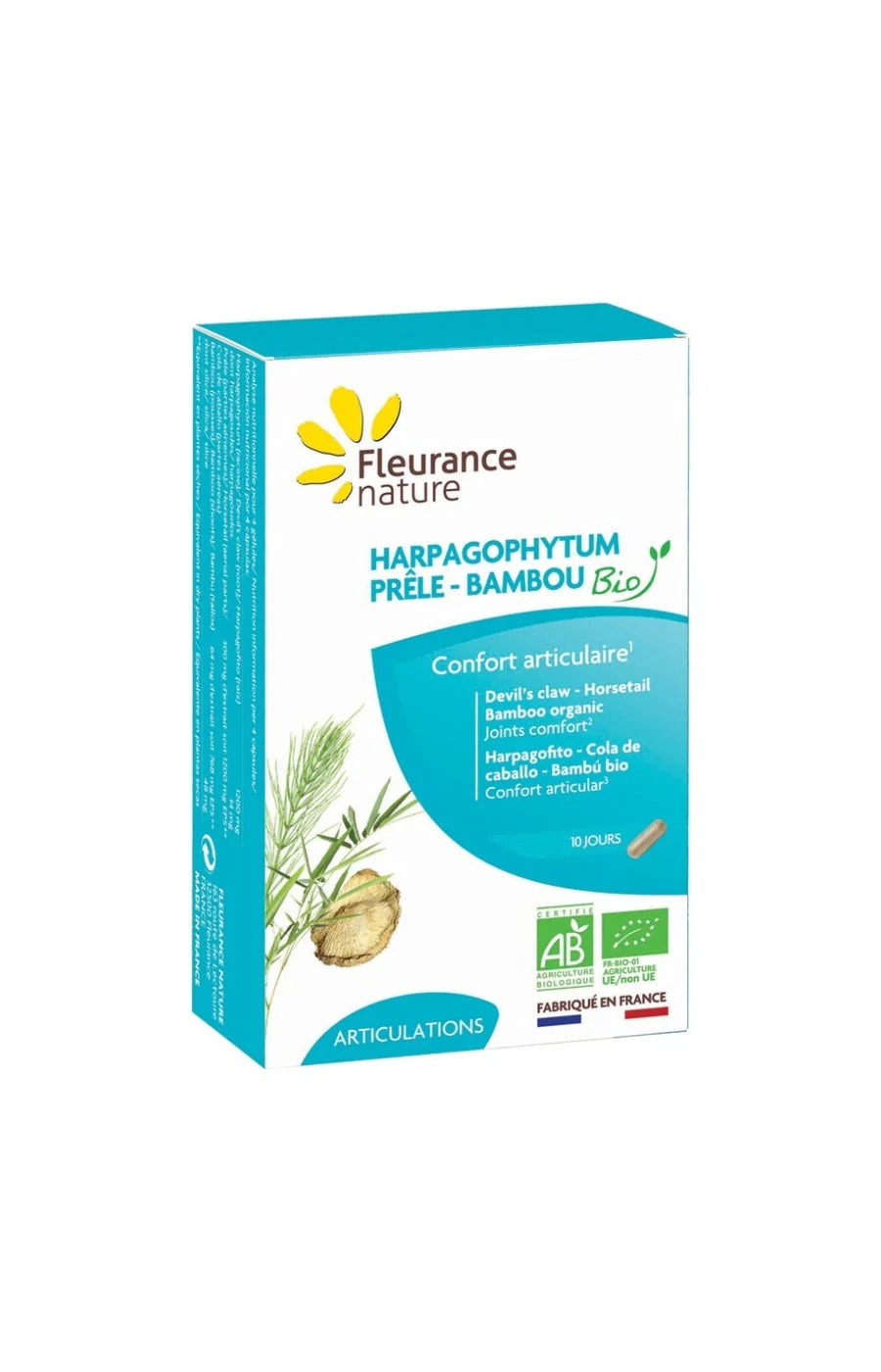 Gélules confort articulaire bio - 20 jours