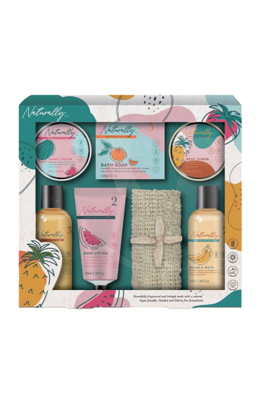 Coffret de bain - Naturally - 7 produits - Image 2