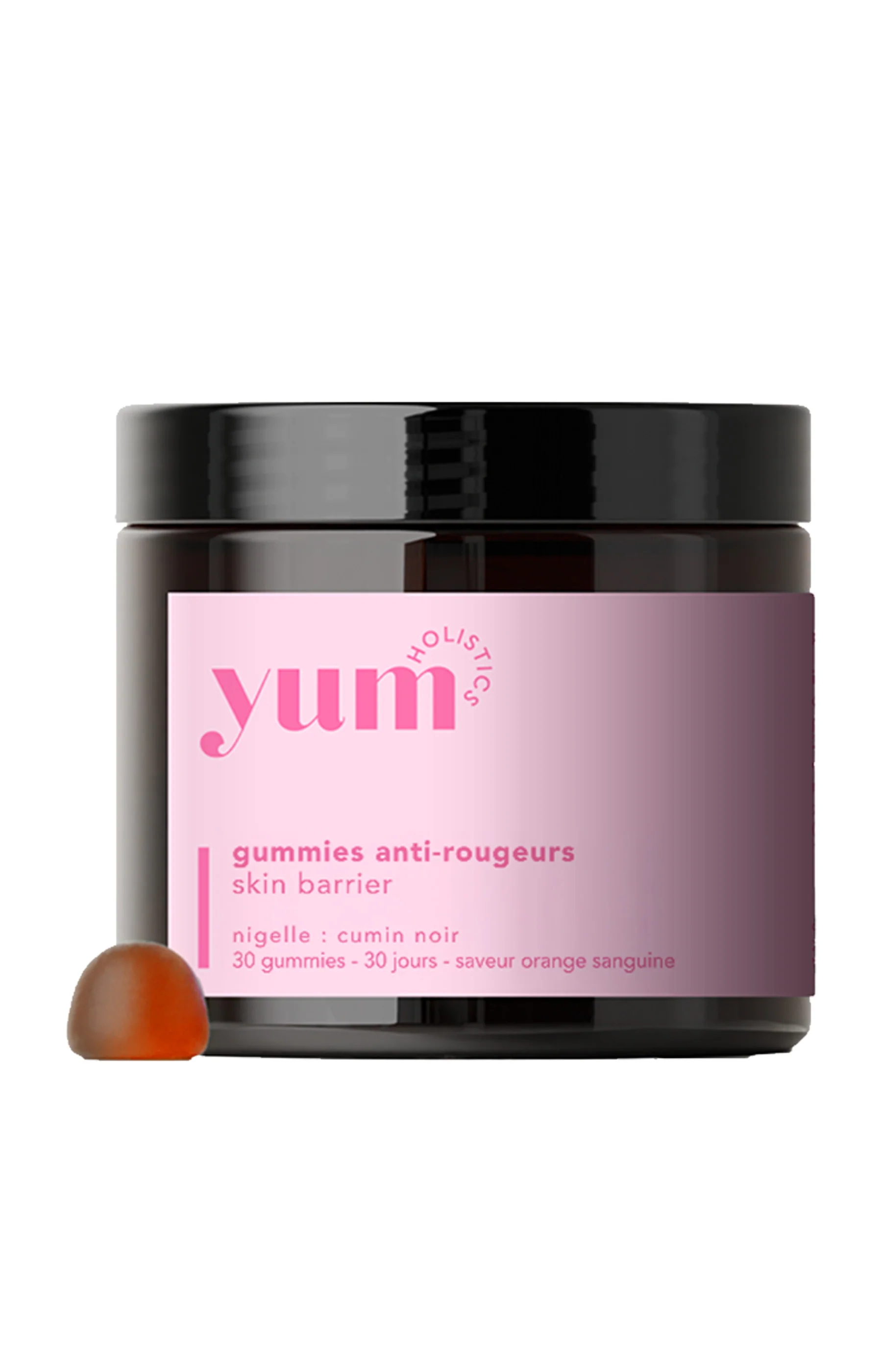 Gummies anti-rougeurs - Nigelle & cumin - Orange - 3 mois