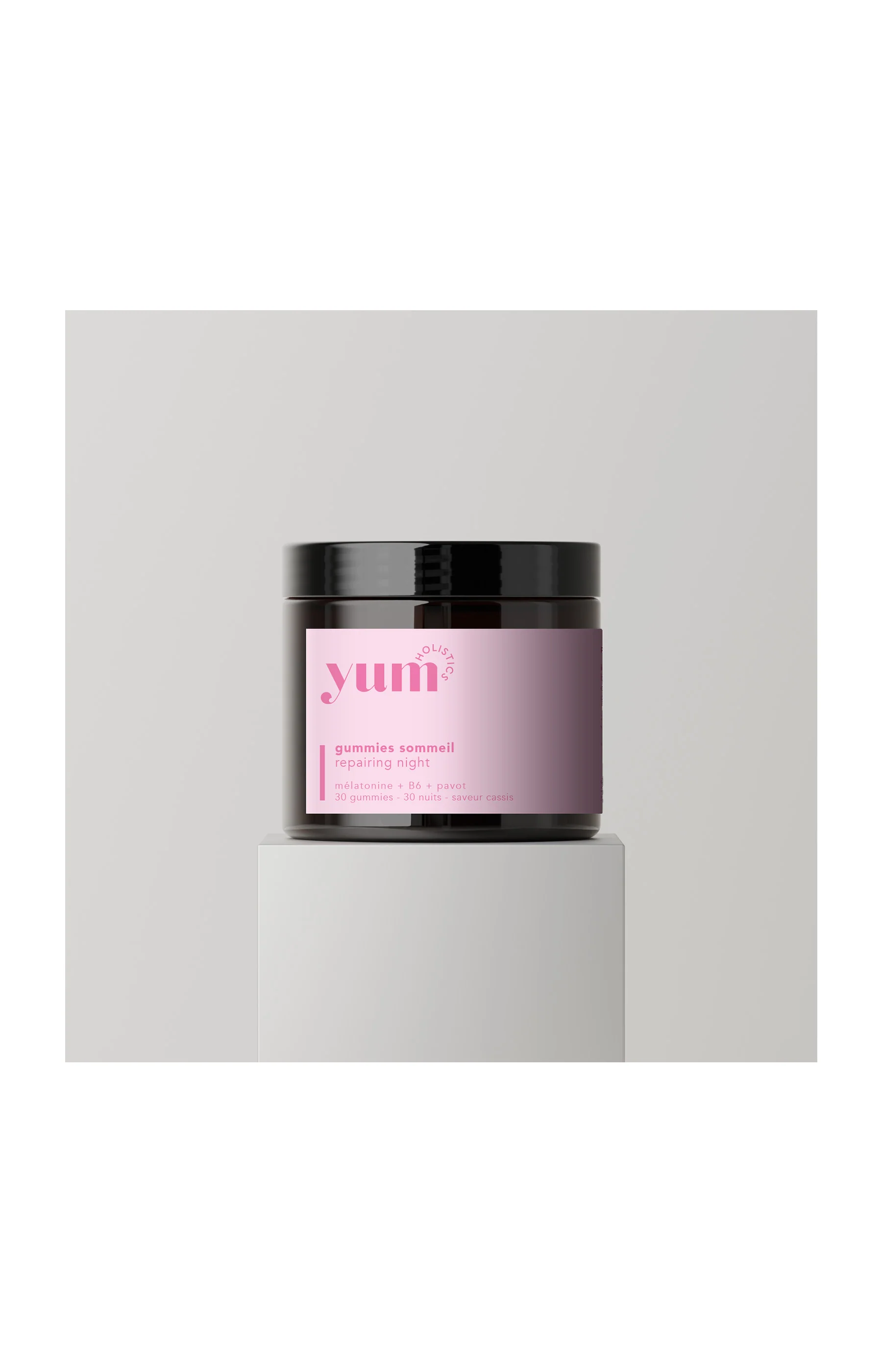 Gummies sommeil - Mélatonine & pavot - Cassis - 1 mois - Image 2