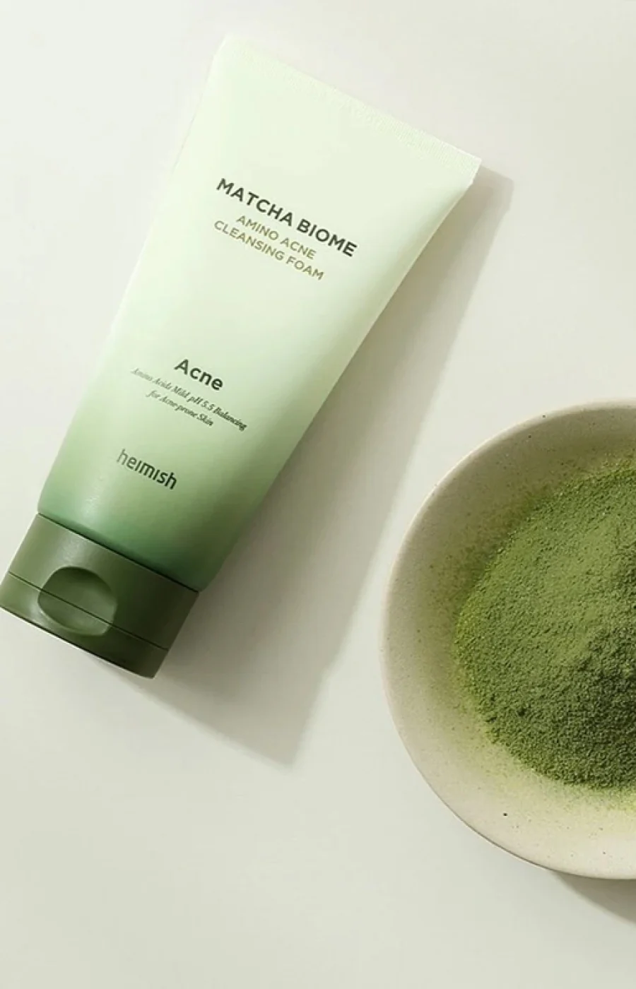 Mousse nettoyante anti-acné - Matcha & acide salicylique - 150 ml - Image 4