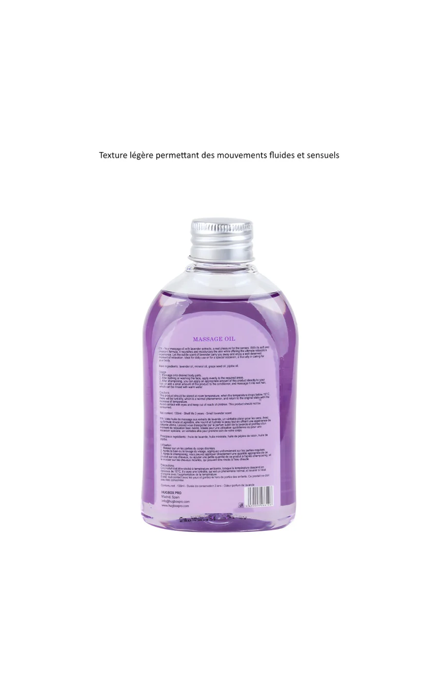 Huile de massage - Lavande - 130 ml - Image 3