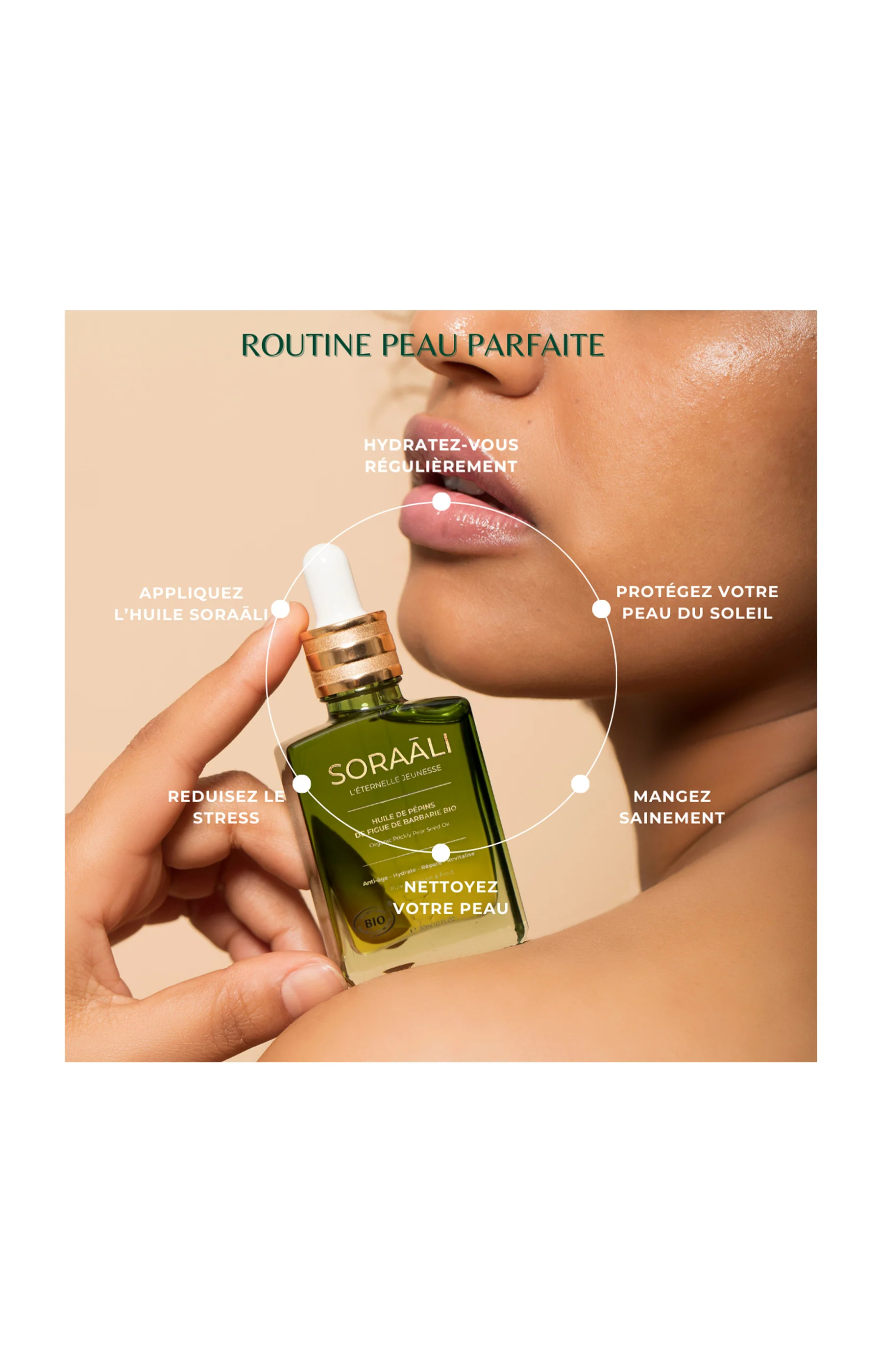 Huile anti-âge - Vitamine E - Pépins de figue de barbarie - 30 ml - Image 3