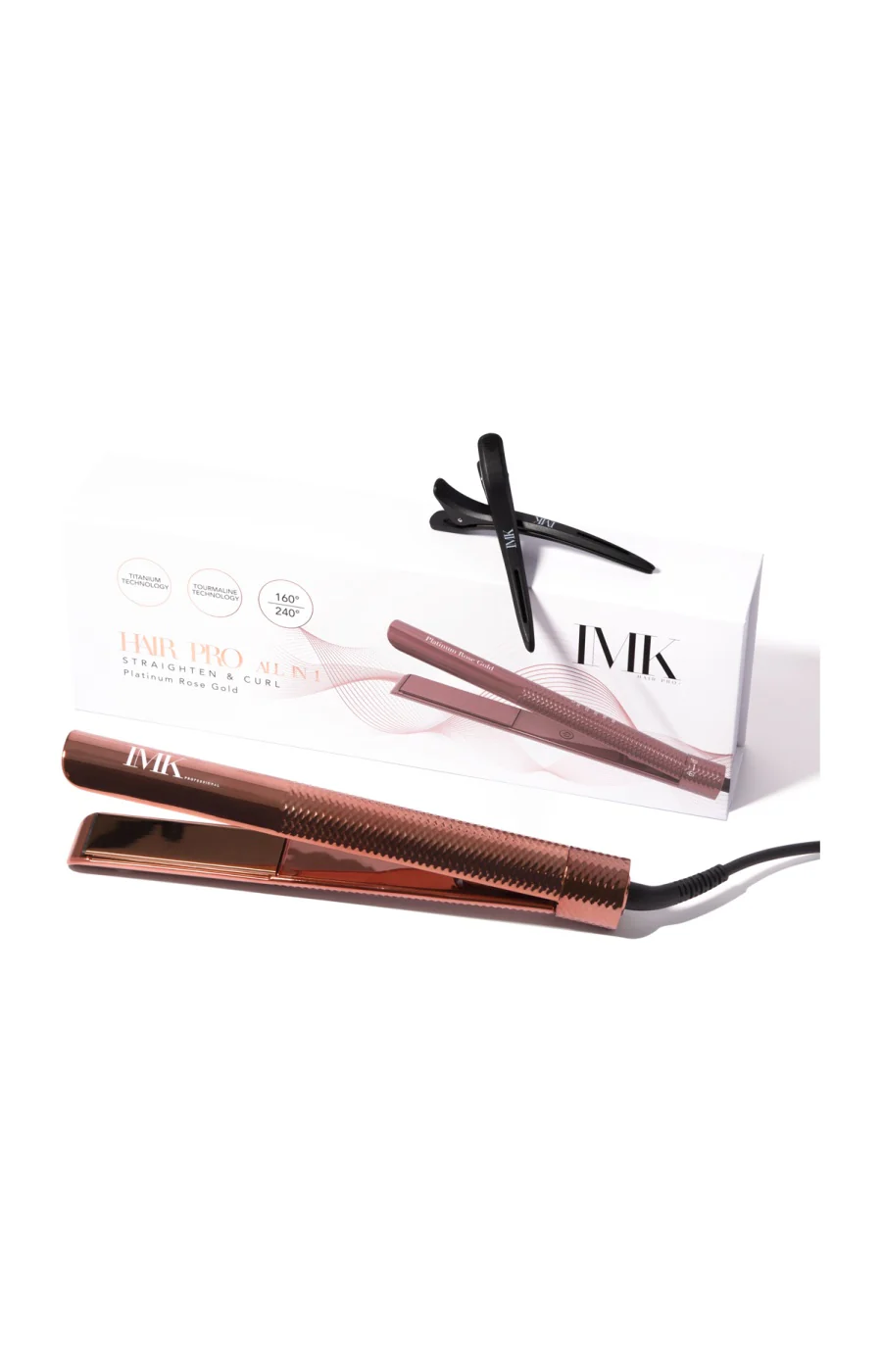 Lisseur professionnel & pinces - Rose Gold Platinum - Image 2