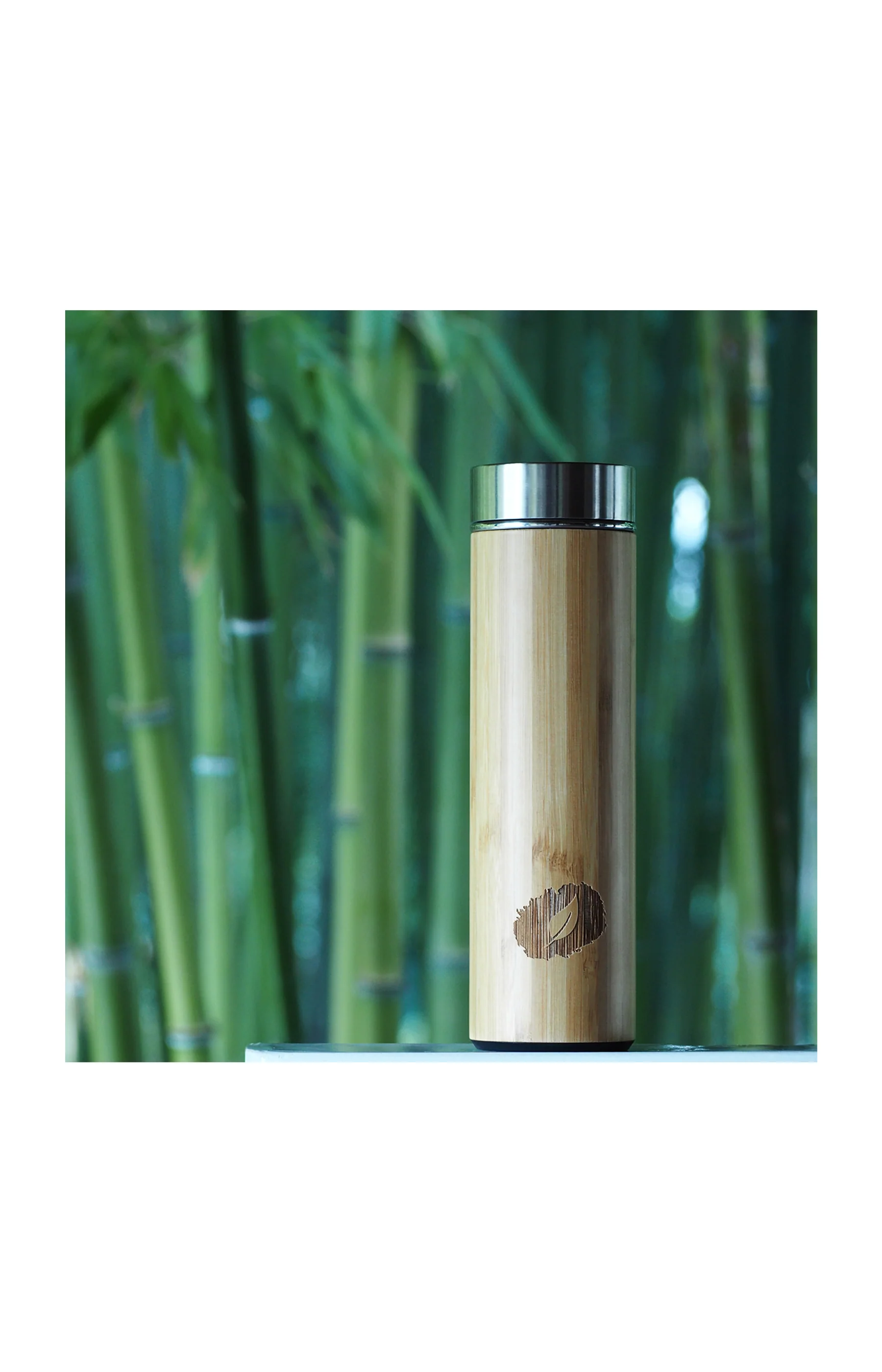 Infuseur bambou à thé - Thermos - Image 2