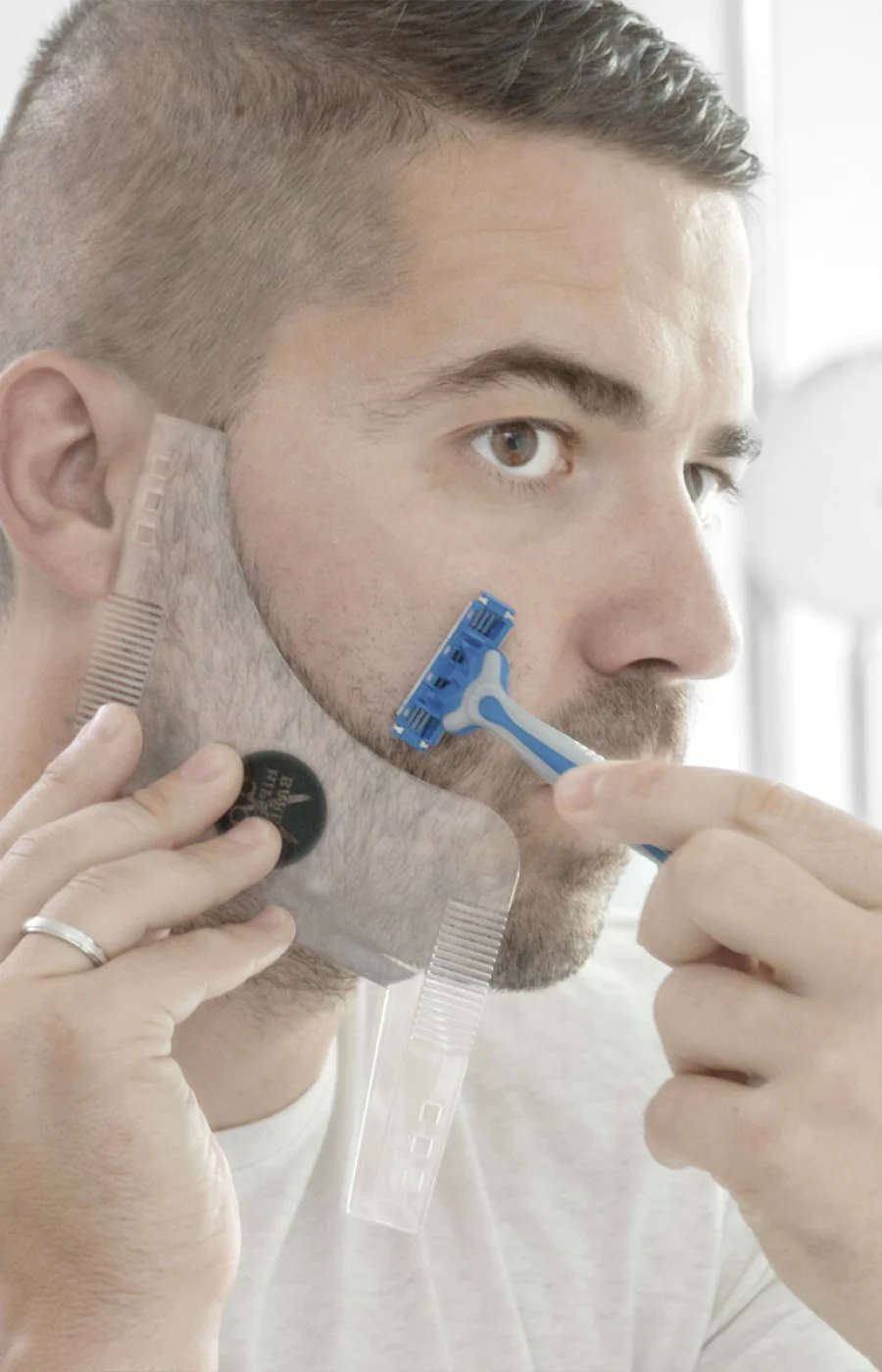 Moule pour rasage - Hipster Barber - Visage - Image 3