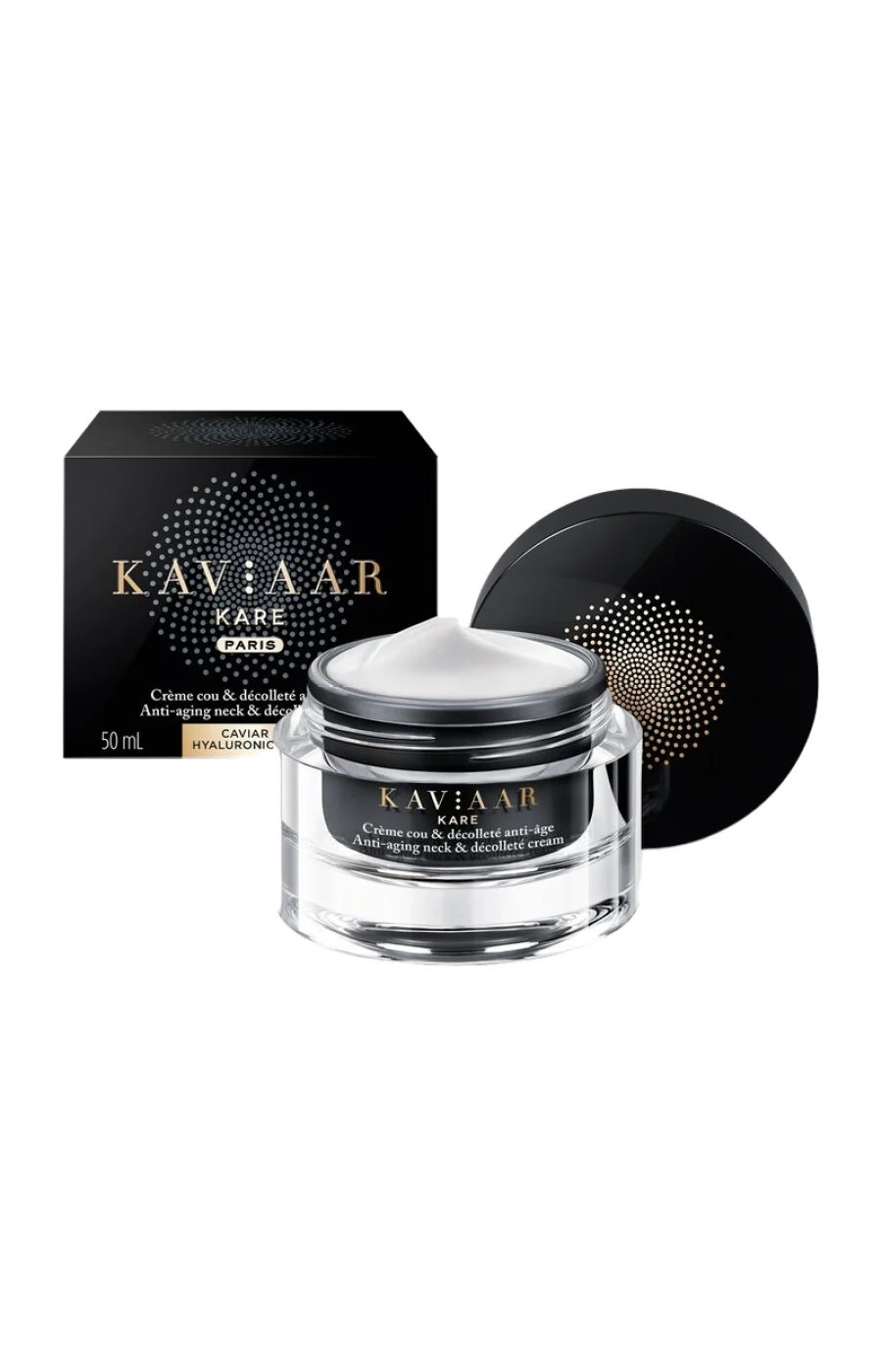 Crème cou & décolleté anti-âge  - Caviar & acide hyaluronique - 50 ml