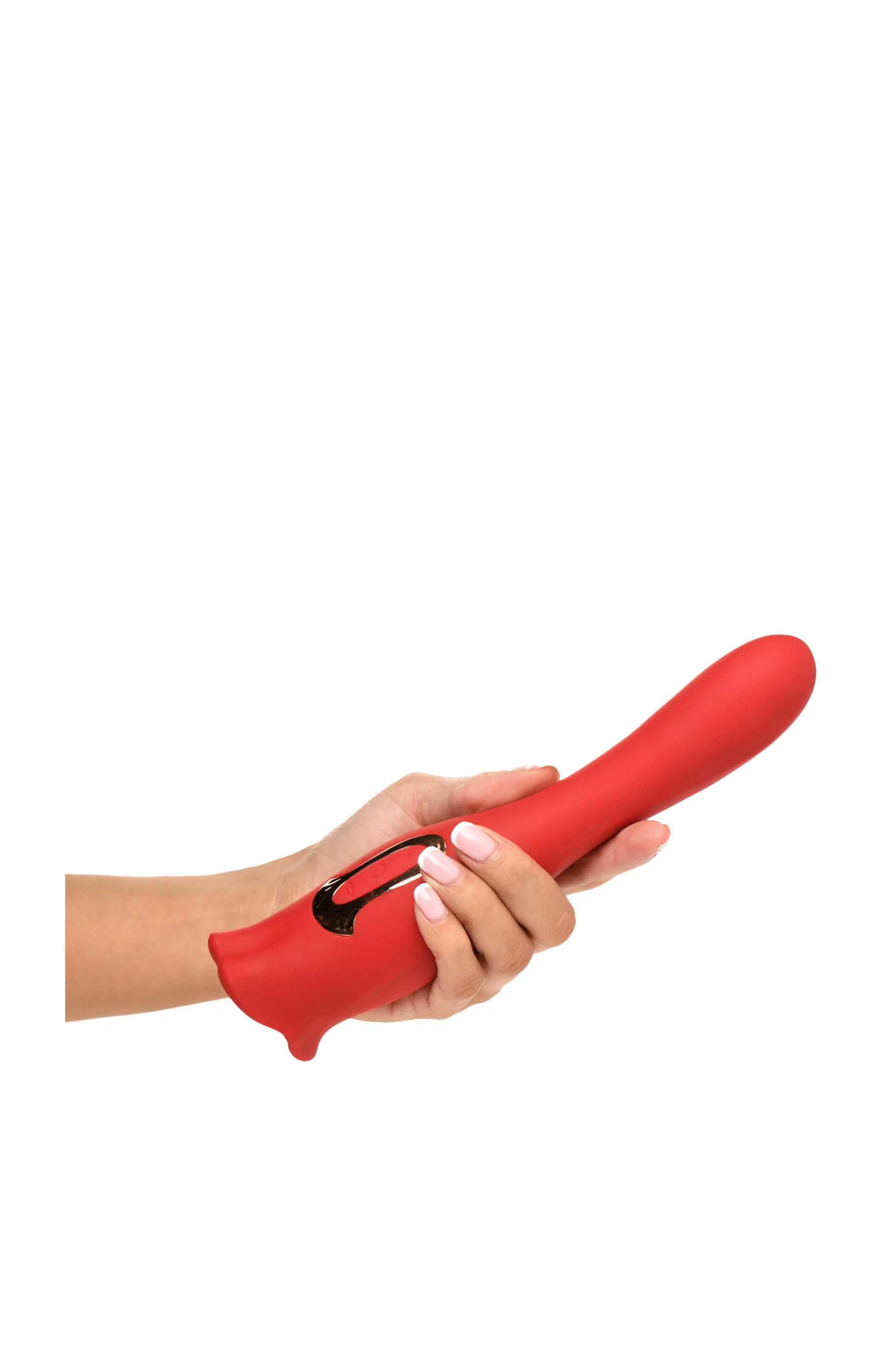 Stimulateur clitoridien - Kiss and Tell Pro - 10 modes - Rouge - Image 3