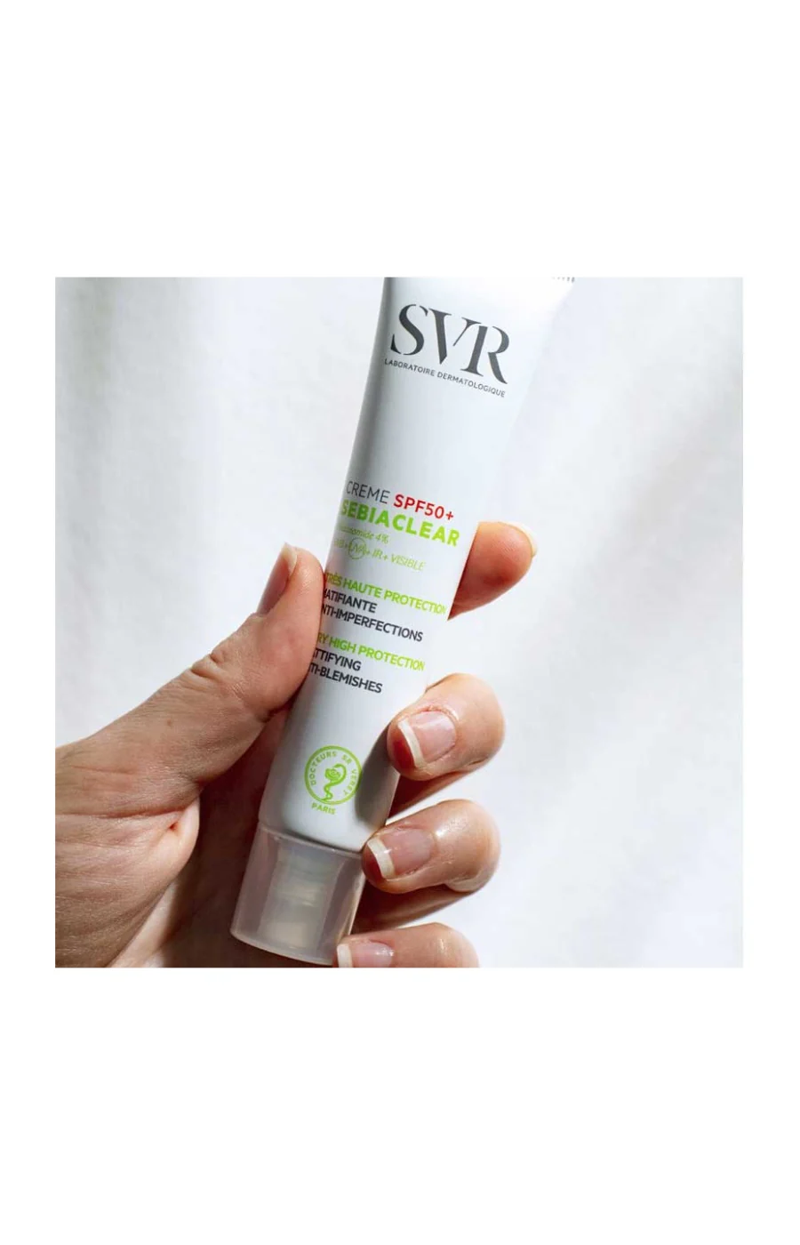 Crème anti-imperfections SPF 50+ - Sebiaclear - Peaux grasses - Image 2
