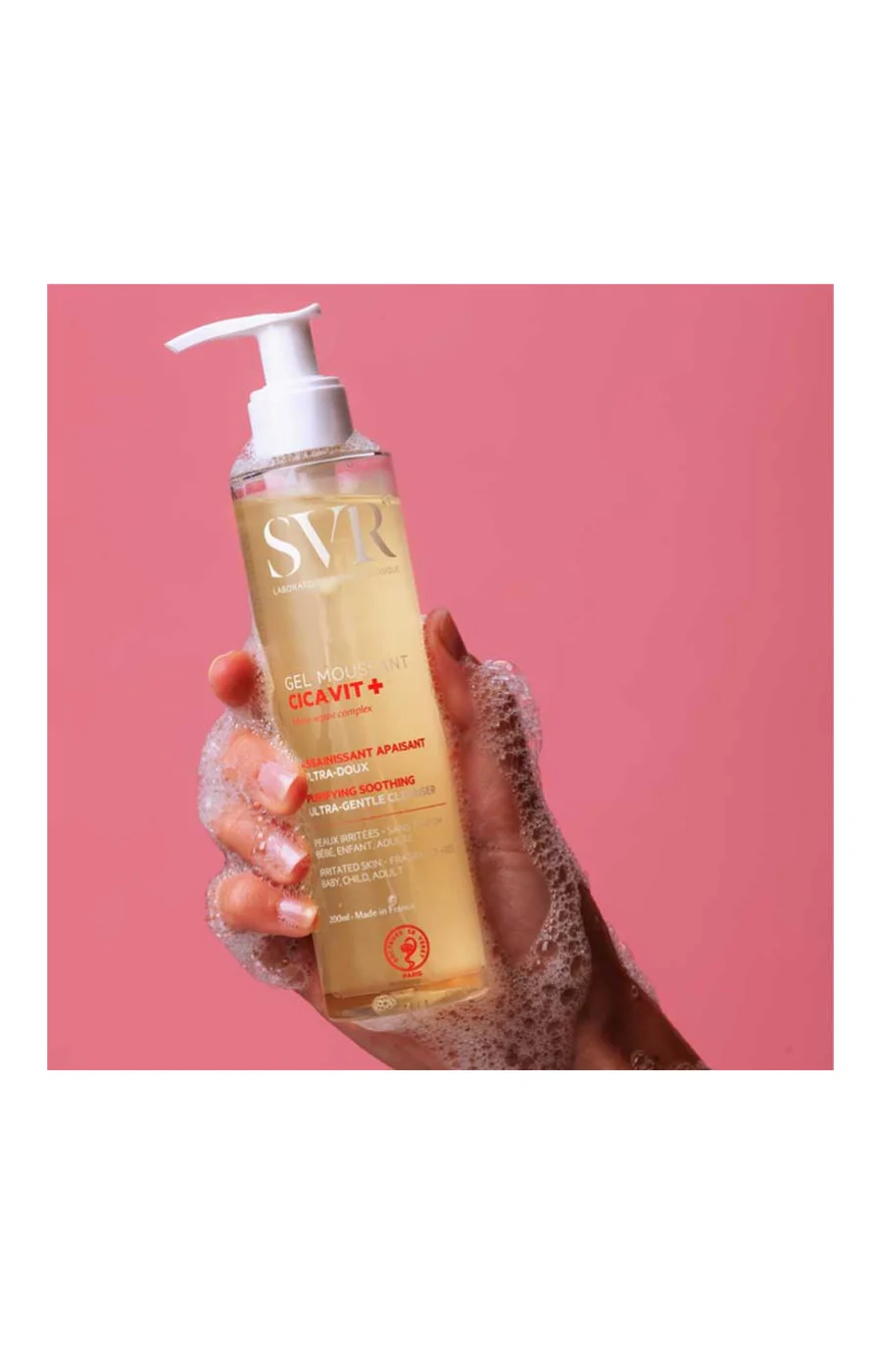 Gel moussant - Cicavit+ - Visage & corps - Image 2