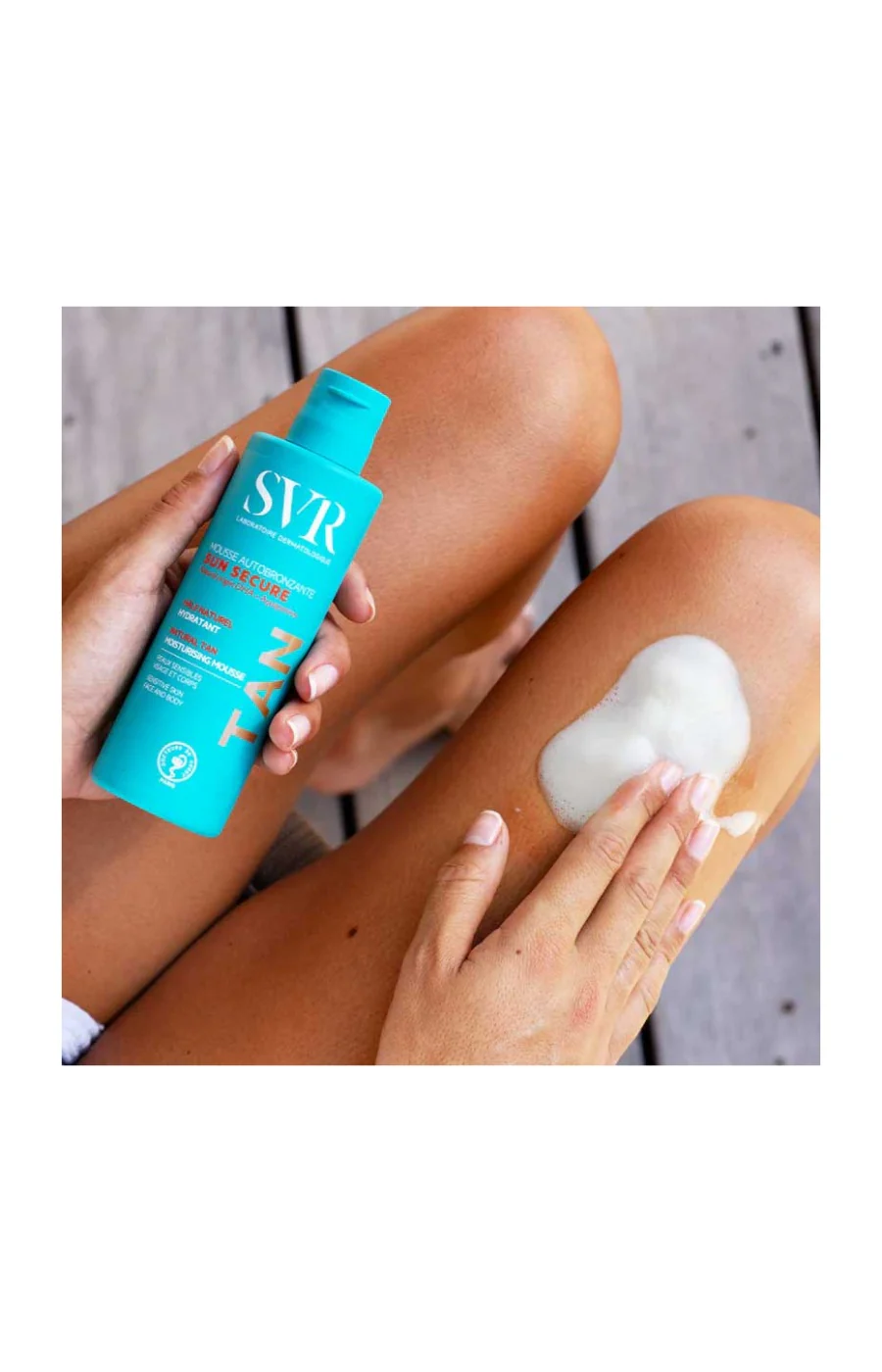 Mousse autobronzante hydratante - Sun Secure - Peaux sensibles - 150 ml - Image 2