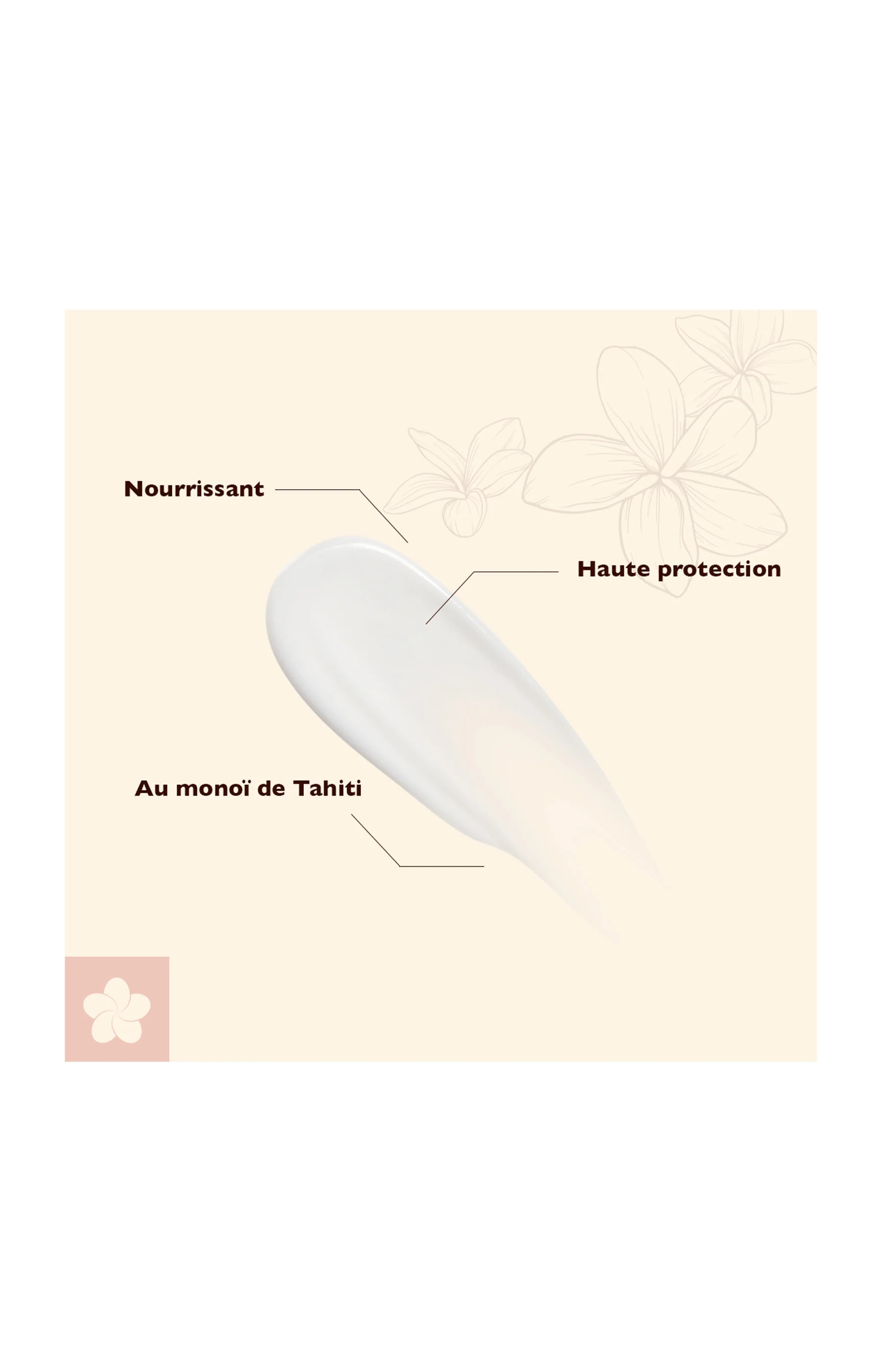 Lait solaire SPF50+ - Monoï de Tahiti - Corps - 150 ml - Image 2