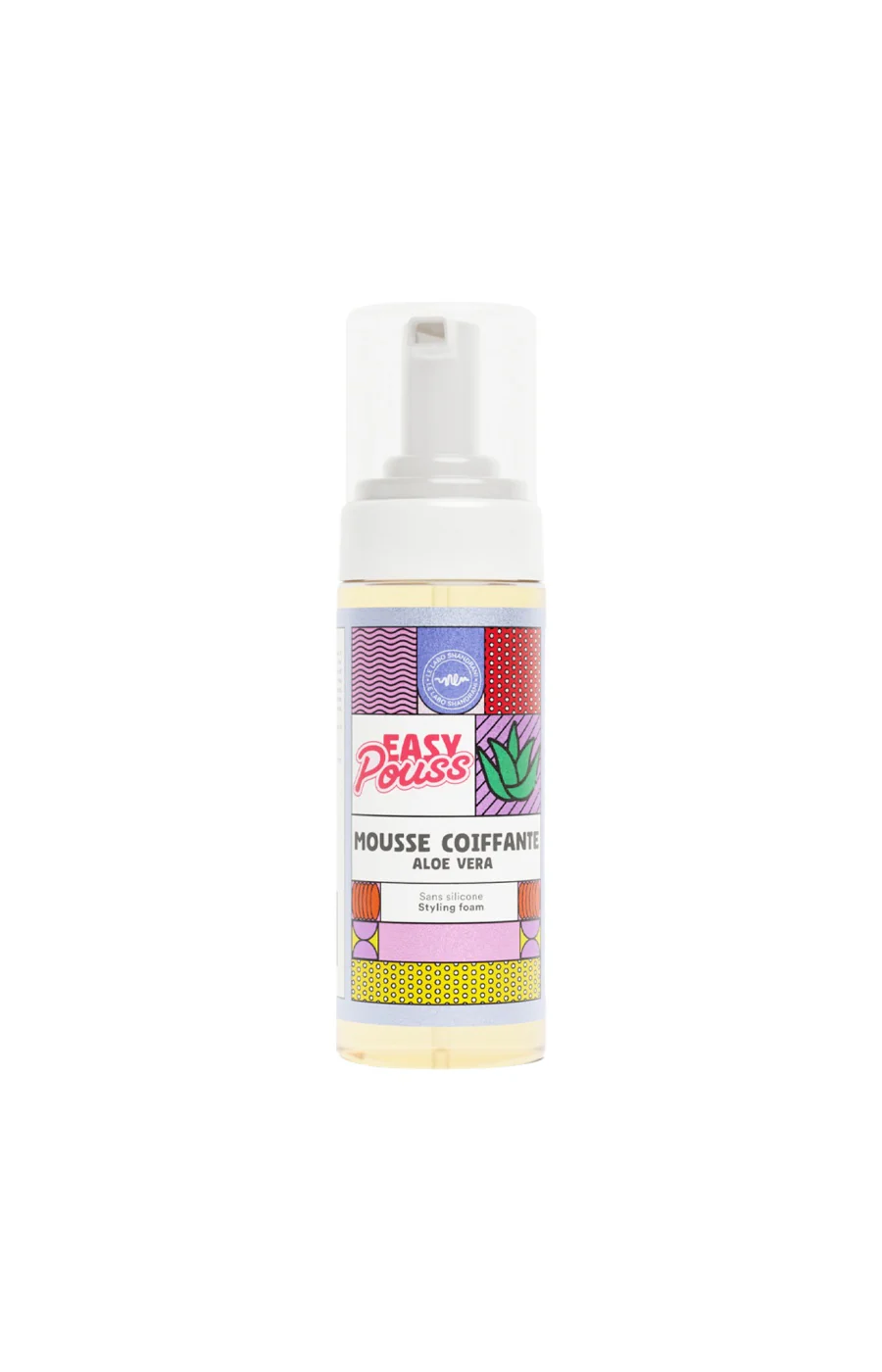 Mousse coiffante - Easy Pouss - Aloe vera & ricin - 165 ml