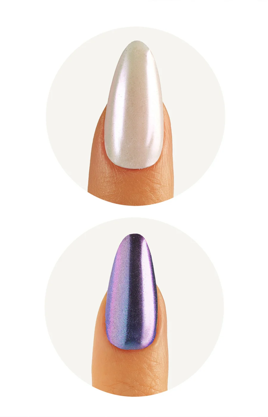 Poudre liquide chromé - Pearl Shimmer - 2 ml - Image 2