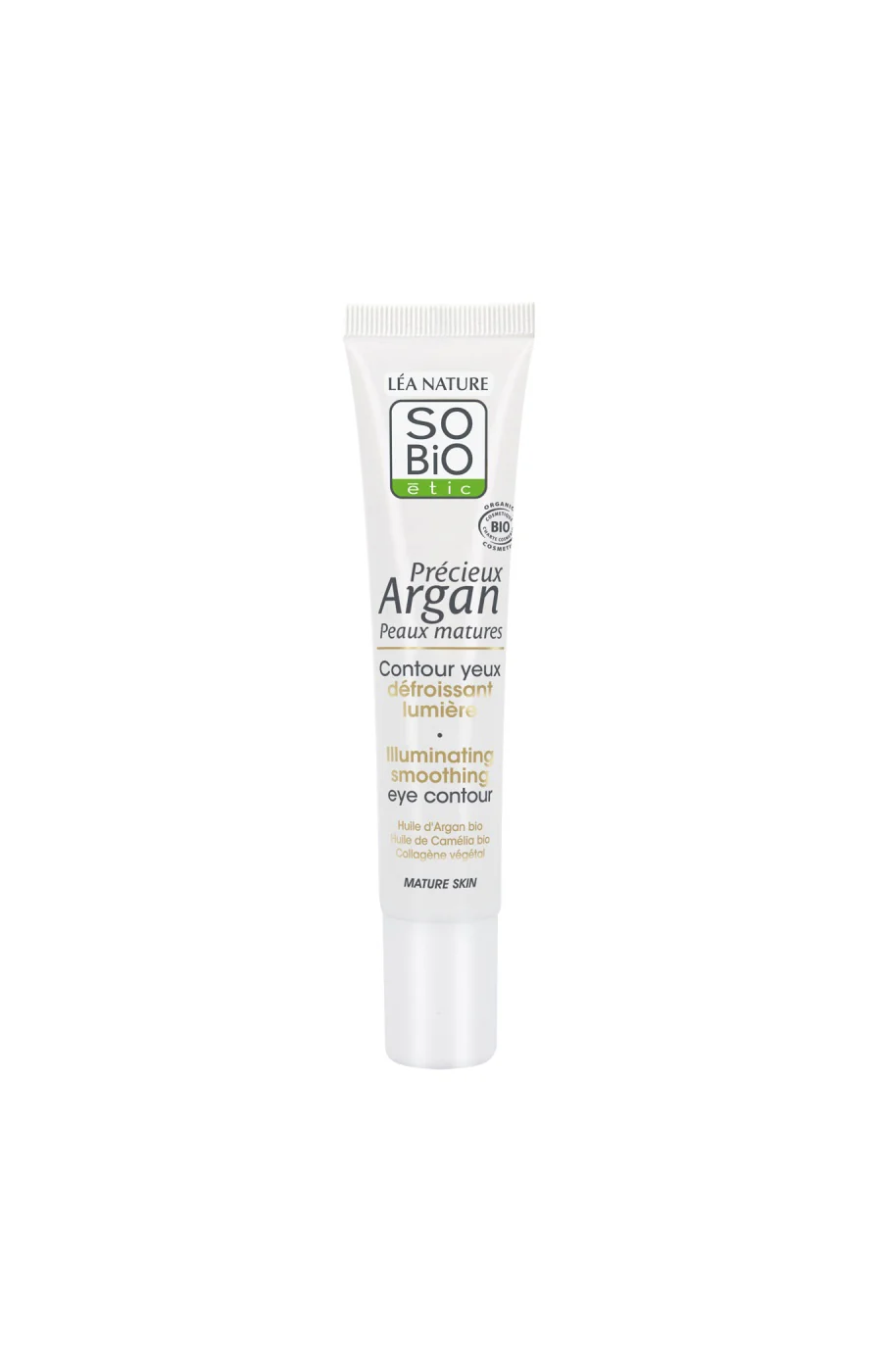 Soin défroissant bio - Huile d'argan - Yeux - Peaux matures