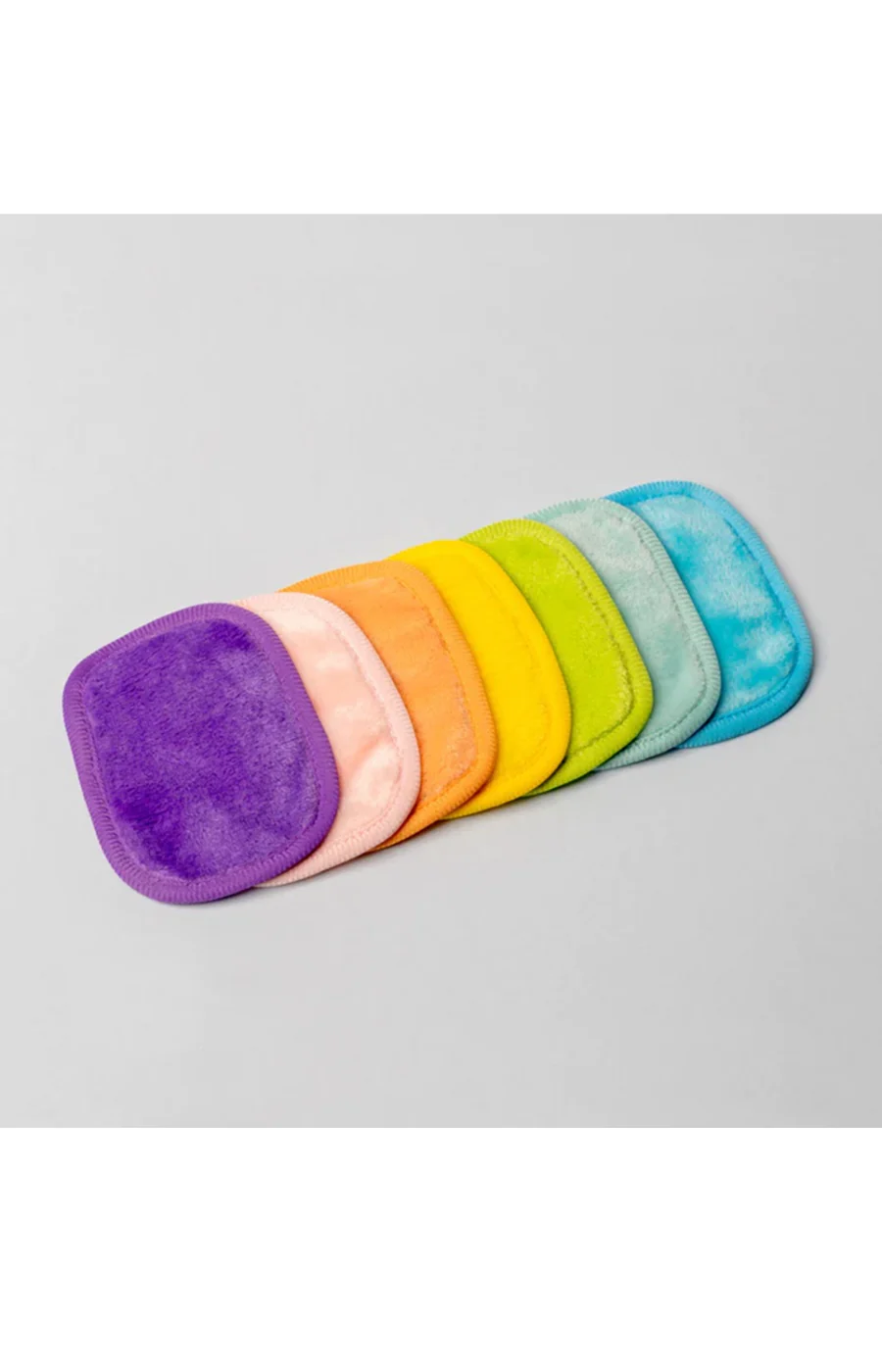 Disques démaquillants réutilisables - Rainbow - 7 unités - Image 2