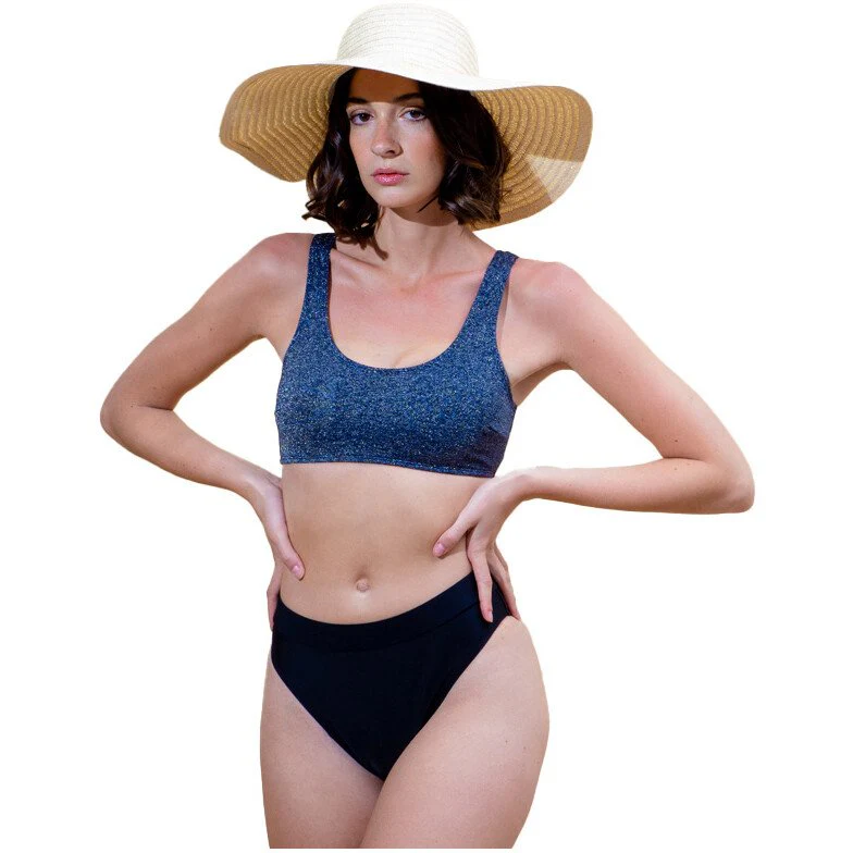 Haut de maillot de bain - Miami - Bleu - Image 2