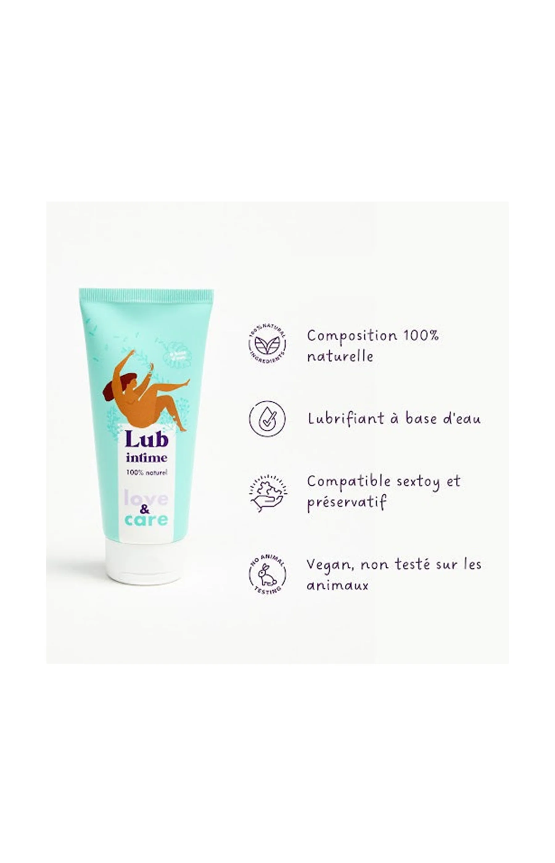Lubrifiant eau - 100% naturel - 100 ml - Image 4