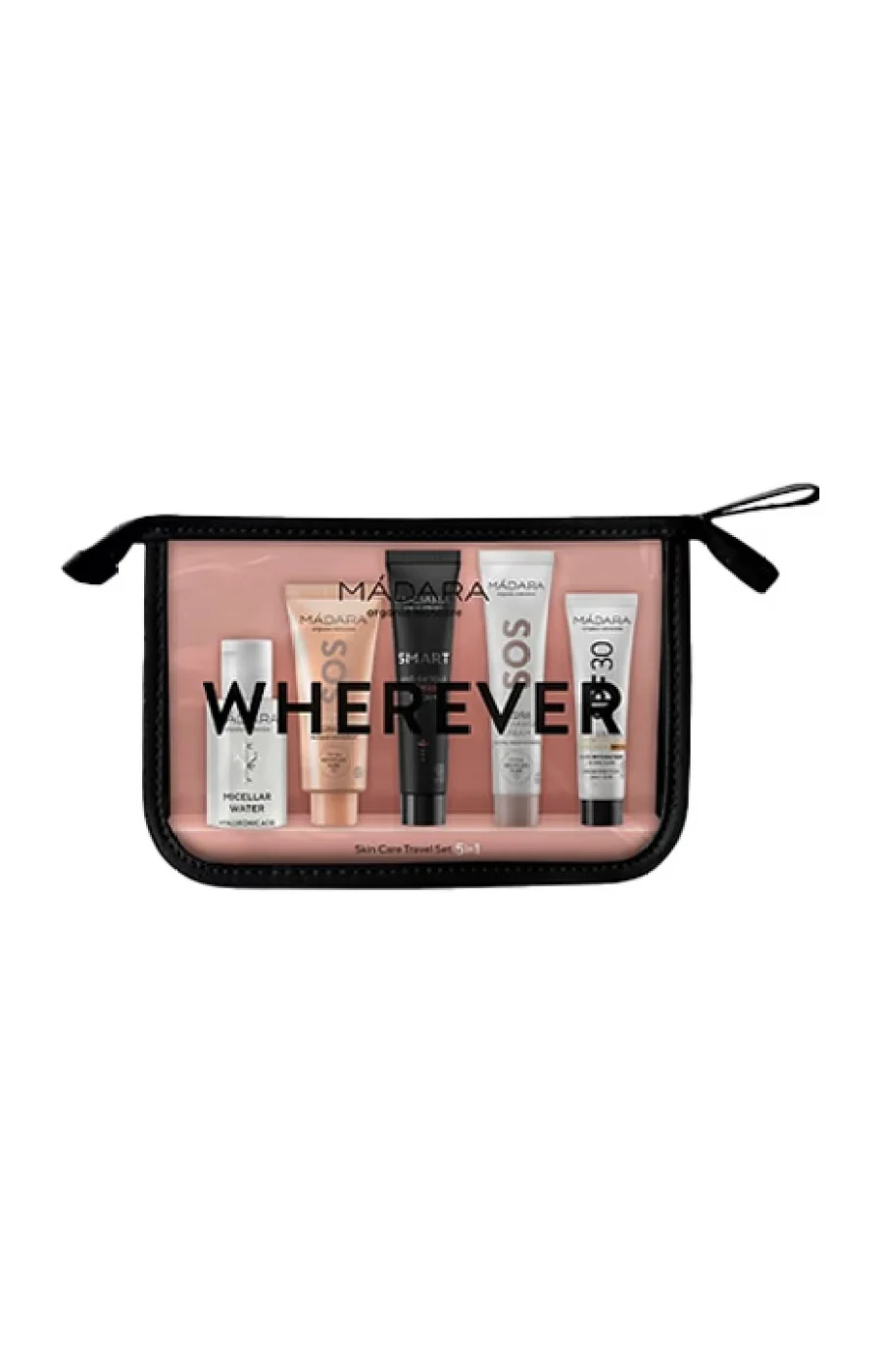 Coffret kit de voyage 5 en 1 - Wherever - 5 produits