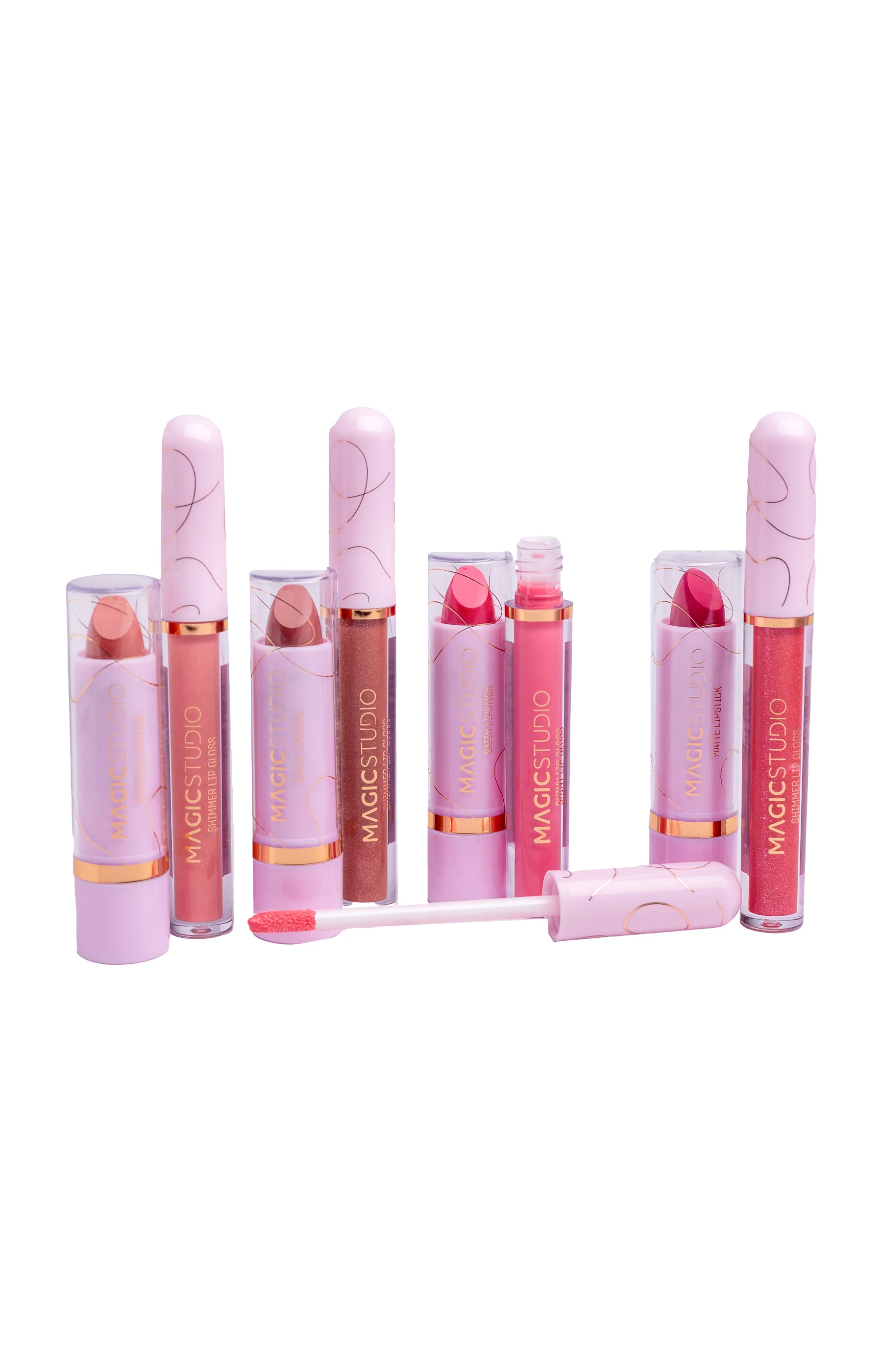 Coffret maquillage - Coquette - Lèvres - 8 produits - Image 3