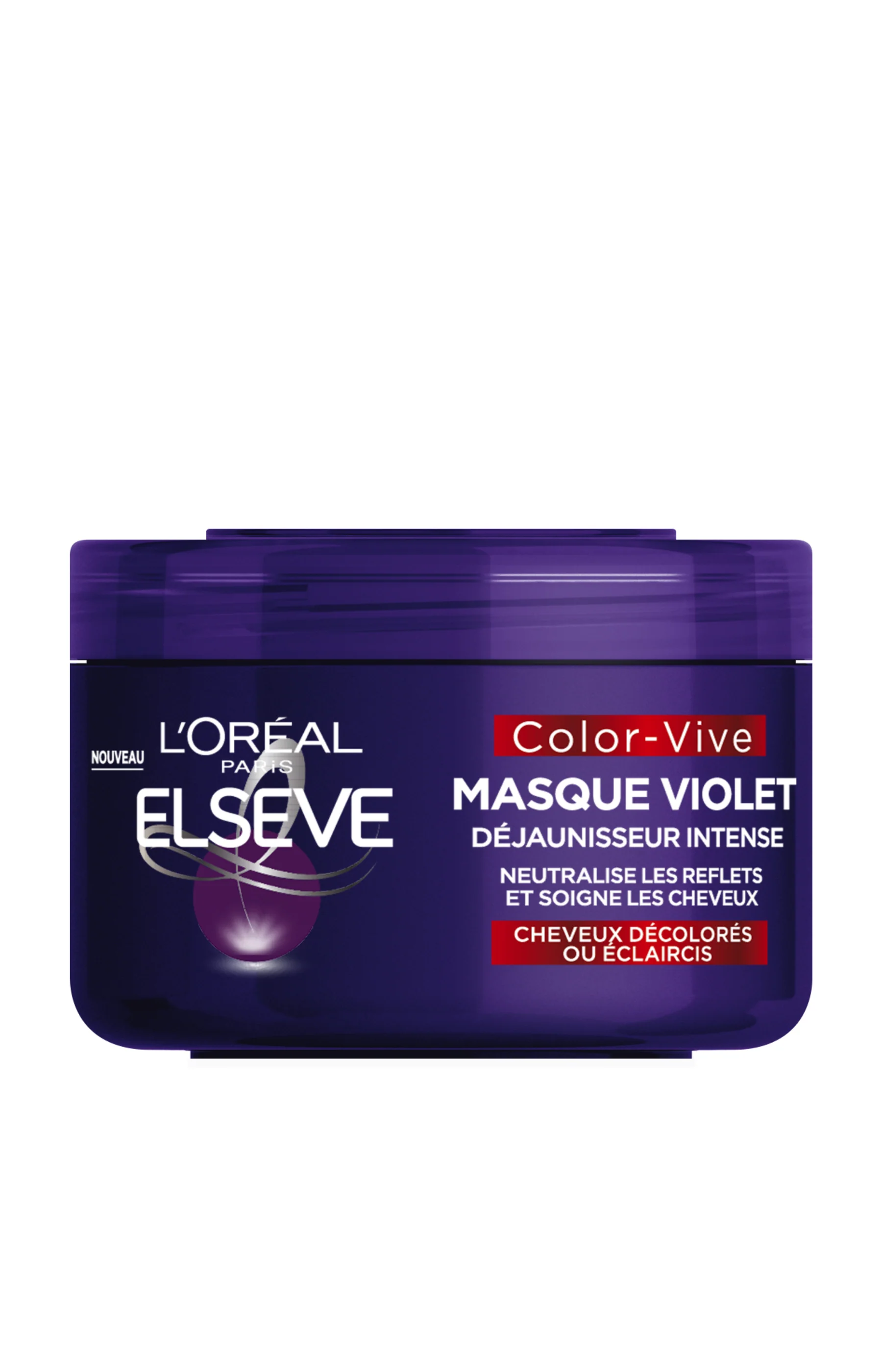 2 masques violet - Color Vive - Déjaunisseur Intense - 250 ml