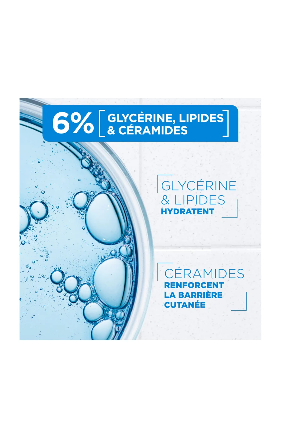 Lait nourrissant protecteur - Céramides & glycérine - Peaux sèches & sensibles - 400 ml - Image 3