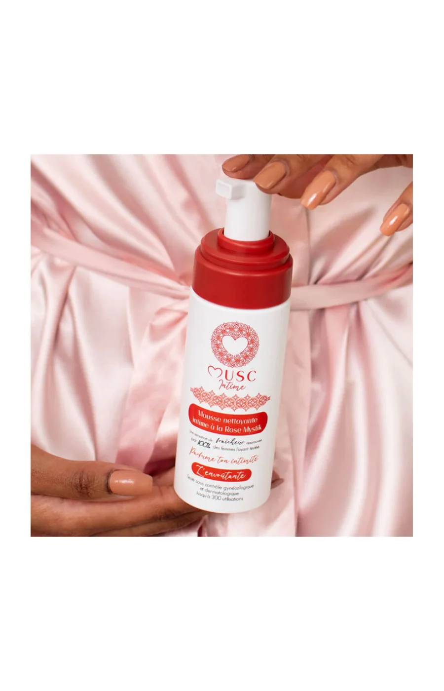 Mousse nettoyante intime - Rose - 150 ml - Image 5