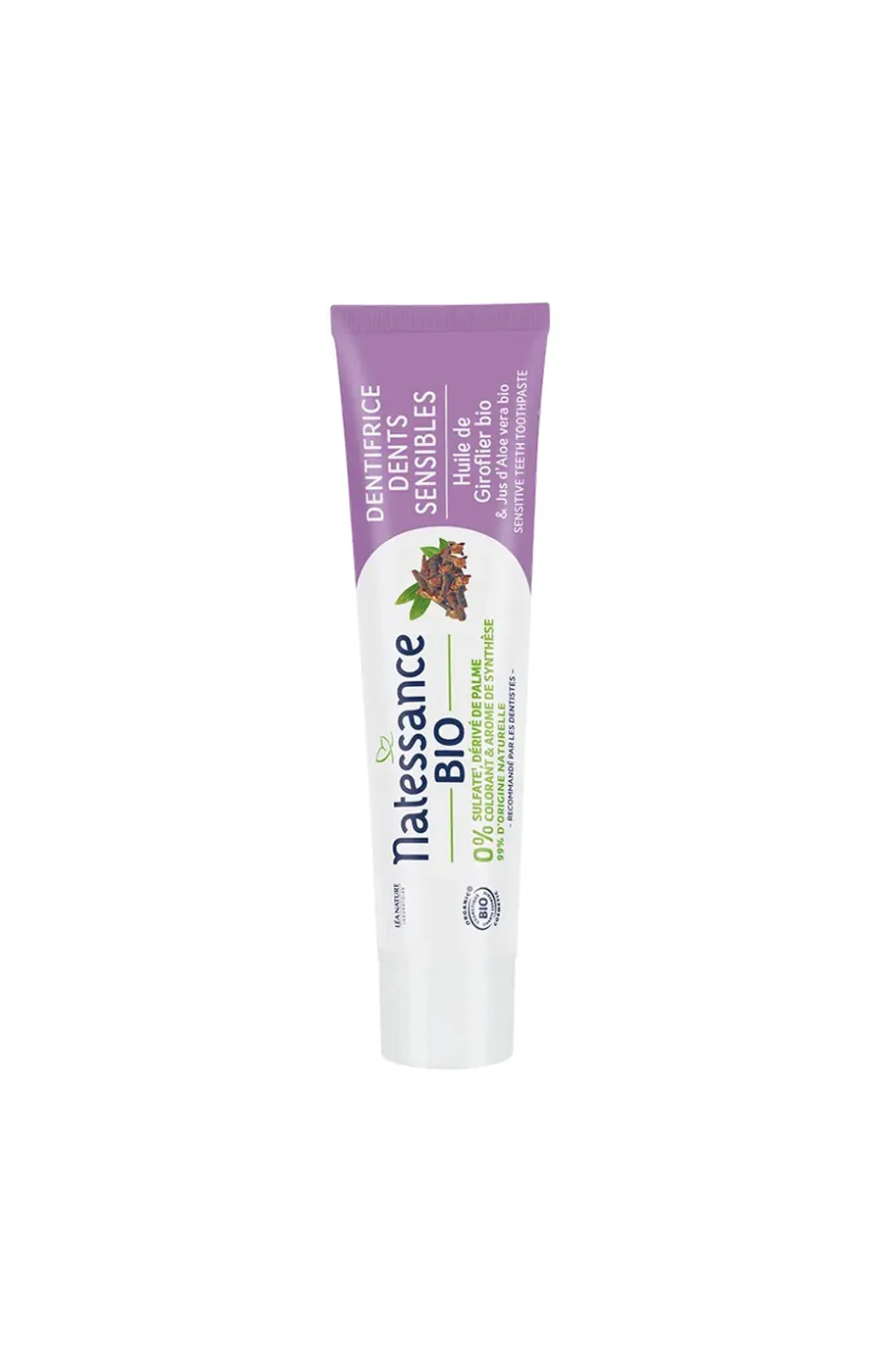 Dentifrice bio - Dents sensibles - 75 ml