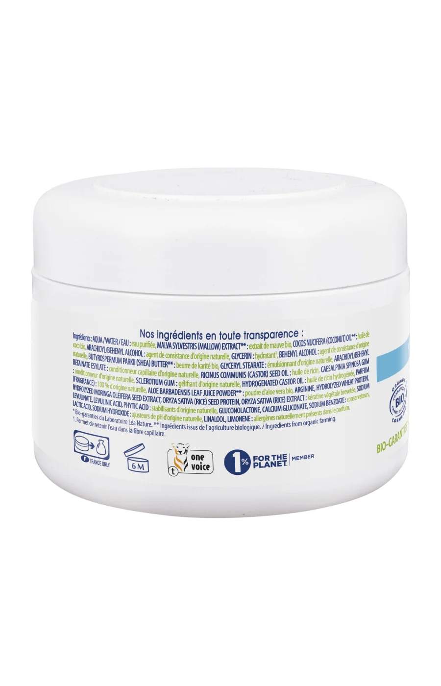 Masque extra-doux brillance bio - Huile de coco - Cheveux normaux à ternes - 200 ml - Image 3