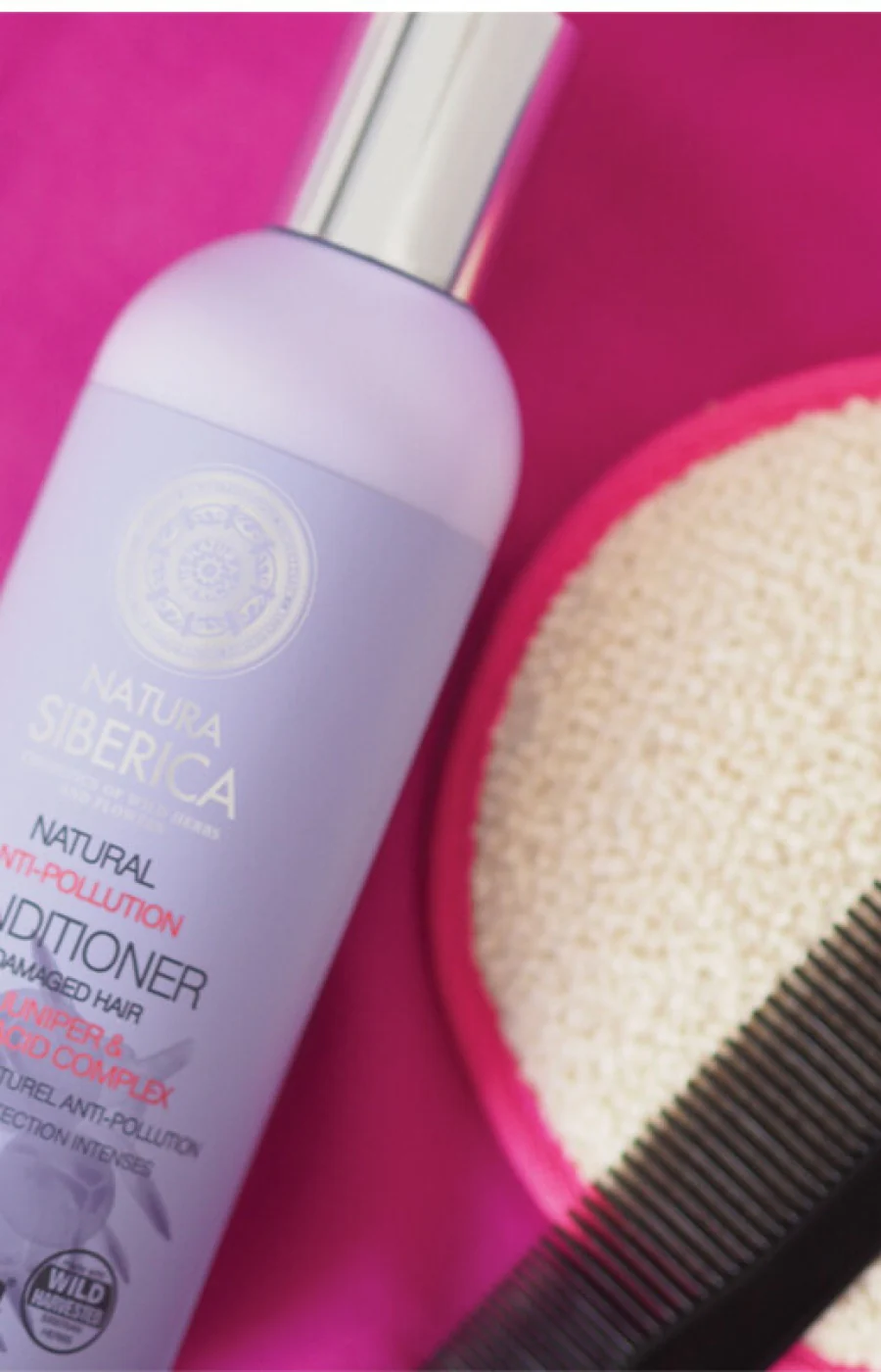 Après-shampoing anti-pollution vegan - Genévrier sauvage - Cheveux abîmés - 270 ml - Image 2