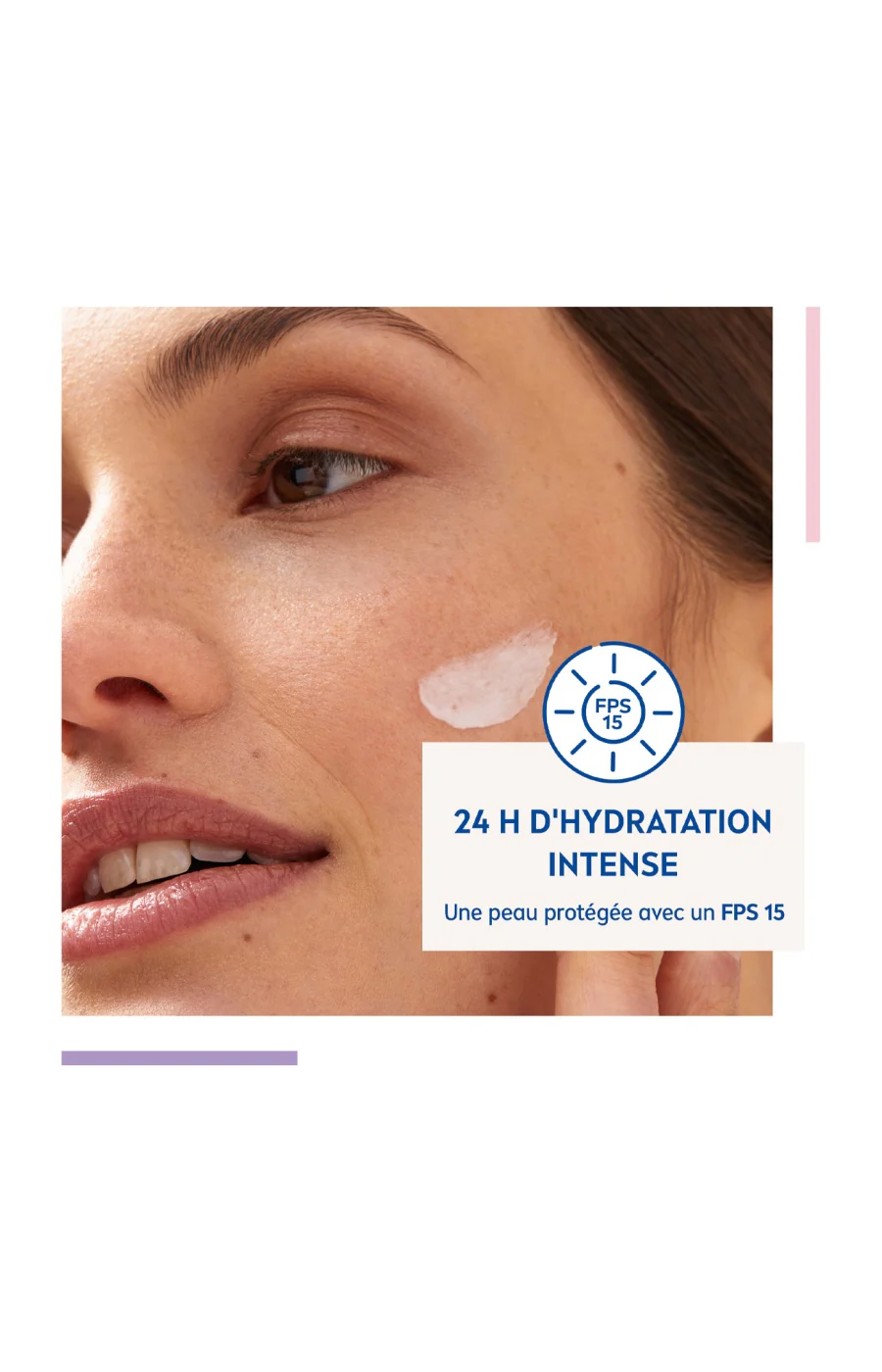 Crème de jour apaisant & hydratant 24h SPF 15 - Sensitive - Peaux sensibles - Image 2