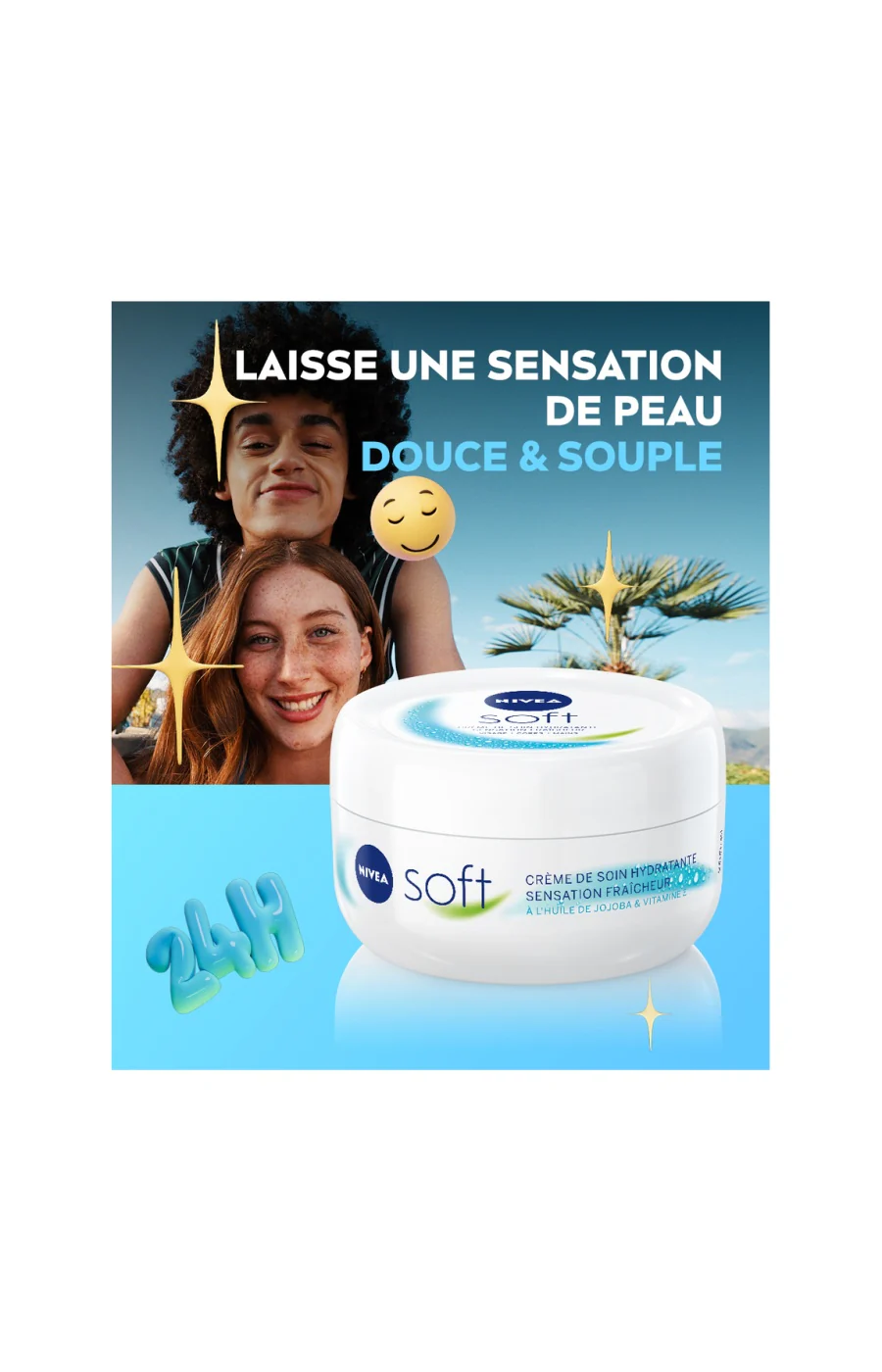 Crème hydratante - Soft - Visage, corps & mains - 50 ml - Image 2