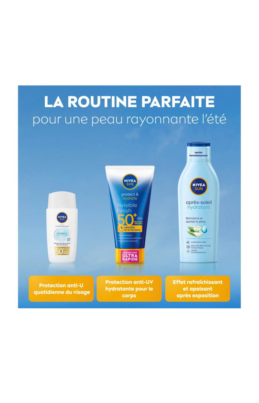 Crème solaire SPF 50+ - Invisible Finish - Visage & corps - 150 ml - Image 2