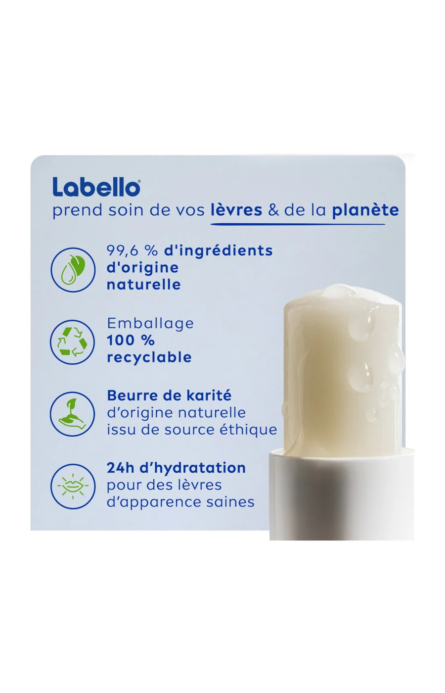 Duo baumes à lèvres SPF 15 - Original & Hydro Care + - 4 x 4,8 g - Image 6