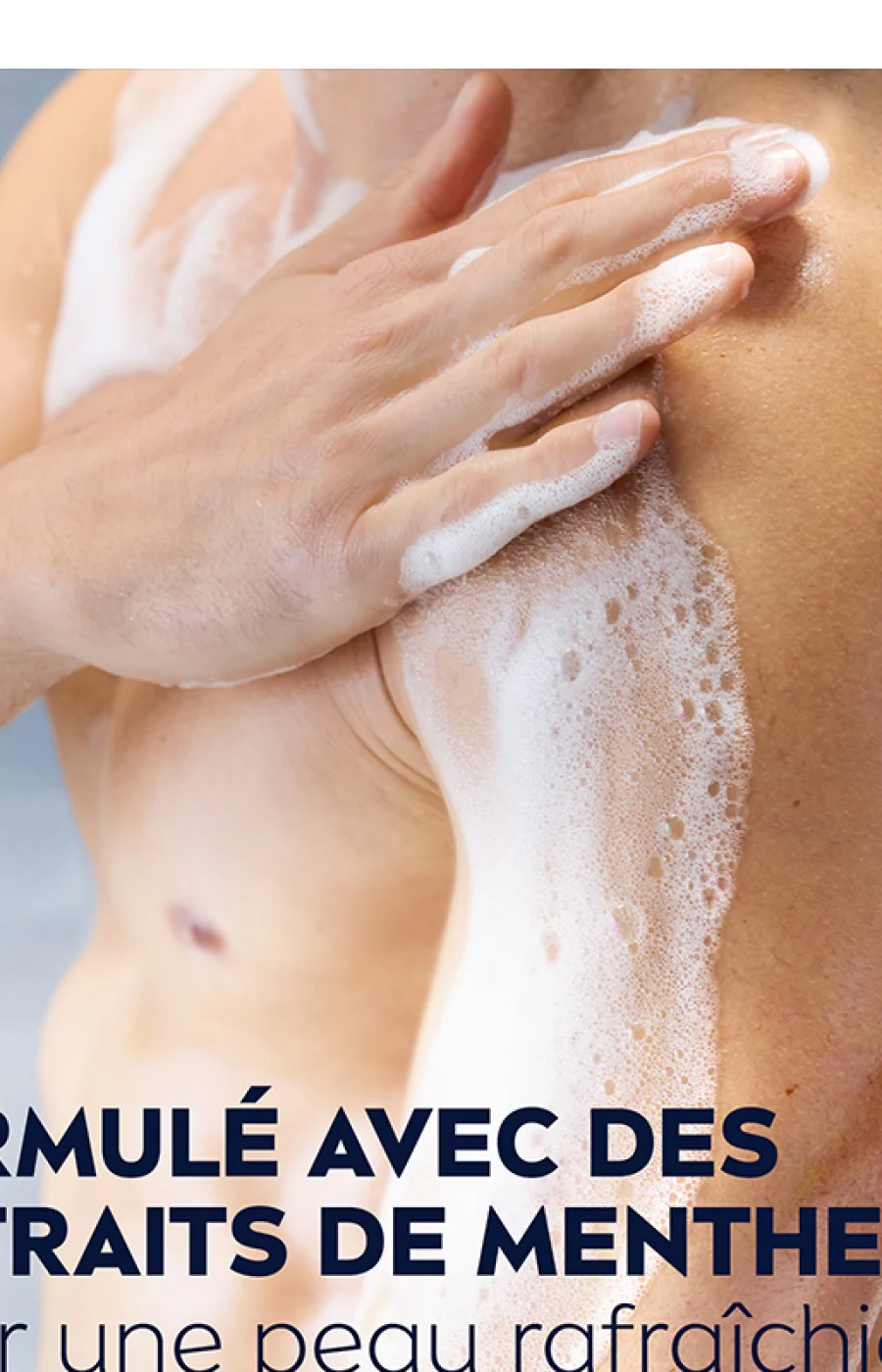 Gels douche 3-en-1 à la menthe - Visage, corps & cheveux - Homme - 3 x 500 ml - Image 3