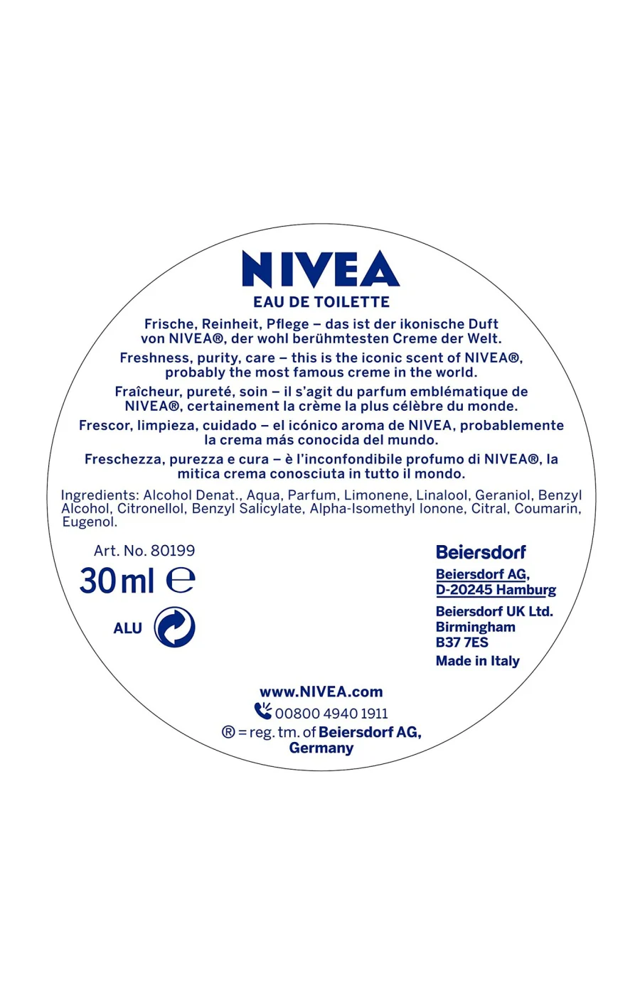 Nivea Eau de toilette - Fruité floral - Mixte - Image 4