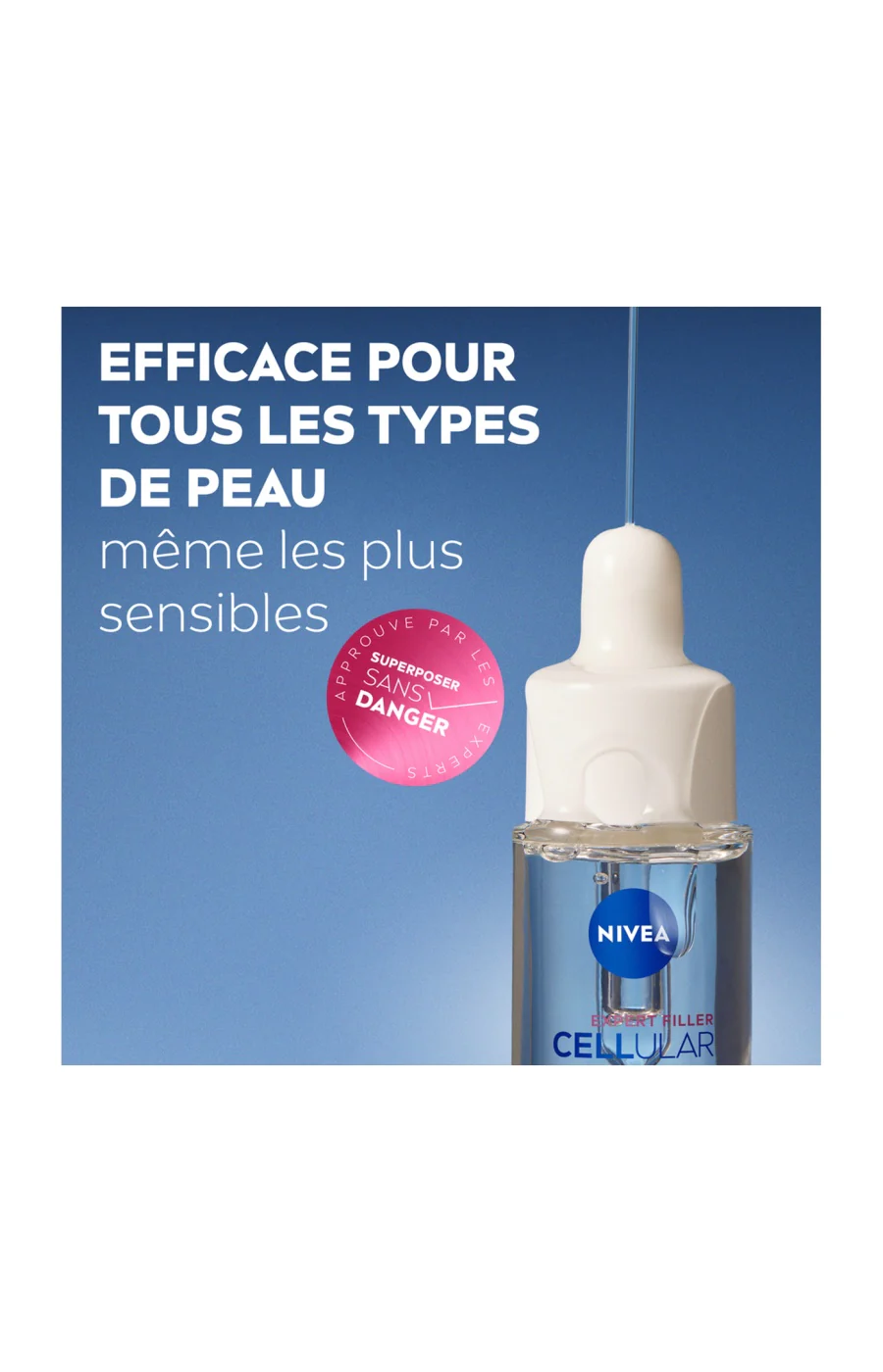 Sérum repulpant - Cellular Expert Filler - Acide hyaluronique - Visage - 15 ml - Image 3