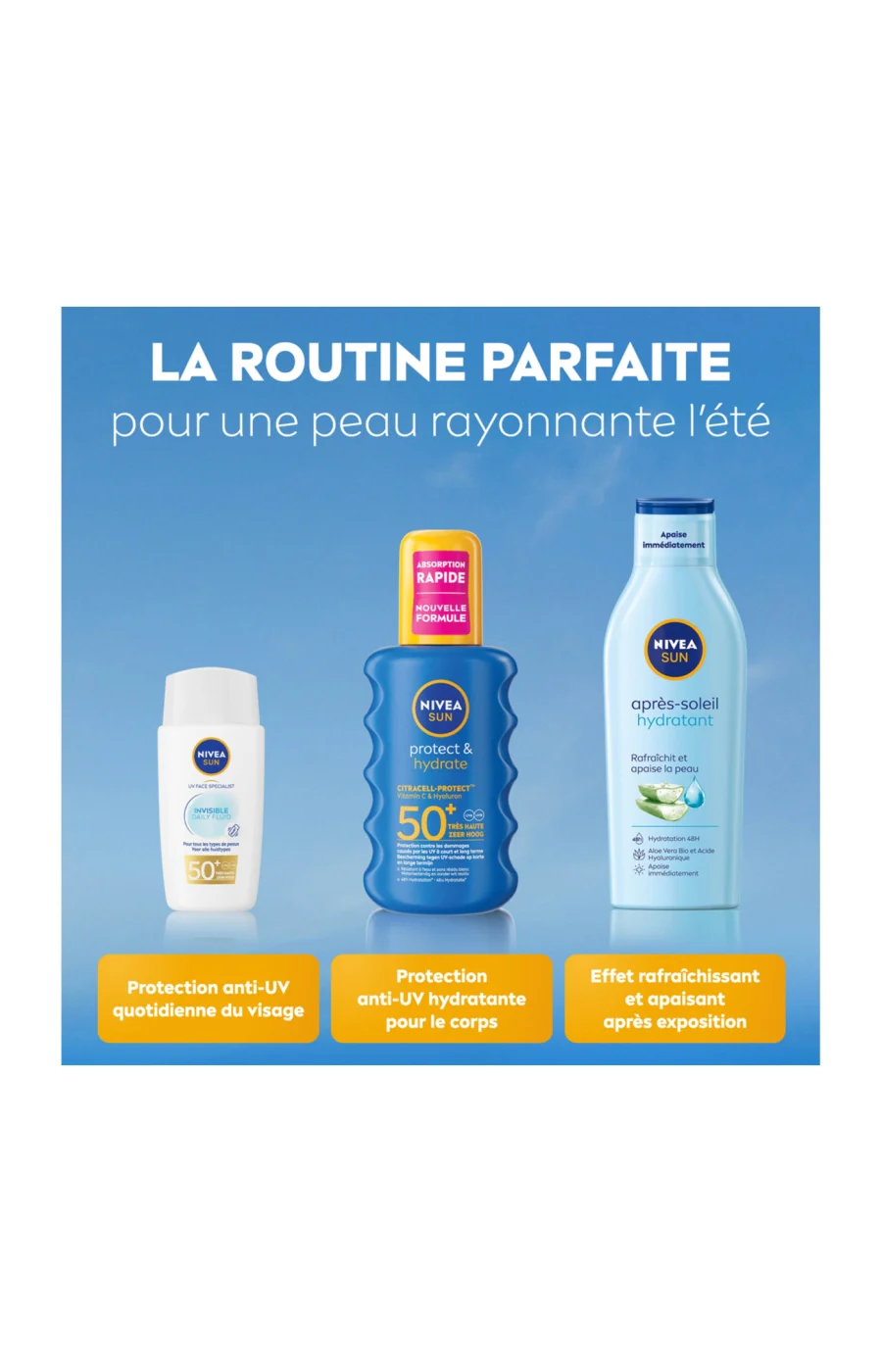Spray solaire hydratante SPF 50+ - Protect & Hydrate  - Corps - 200 ml - Image 8