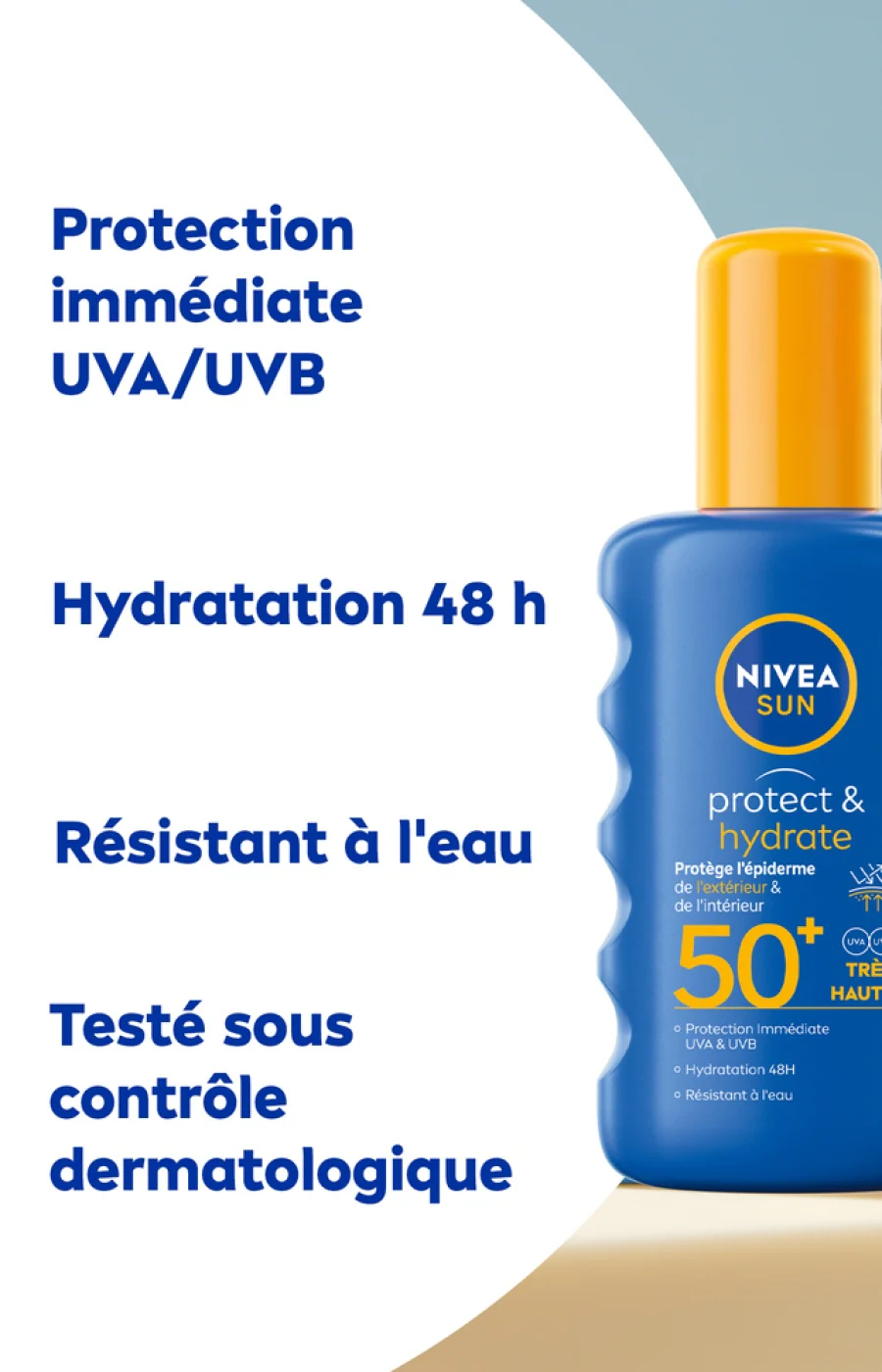 Spray solaire SPF 50+ - Protect & Hydrate - Corps - 200 ml - Image 2