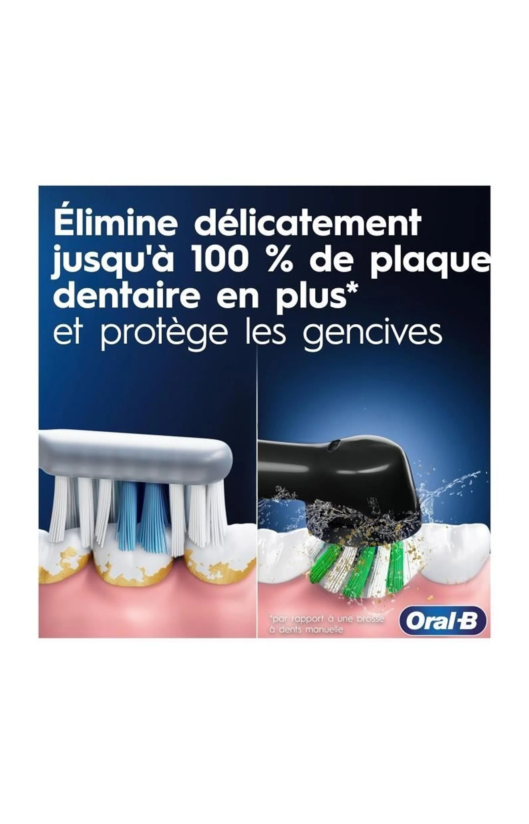 Duo brosses à dents électrique - Pro 3900 - Noir - Image 3