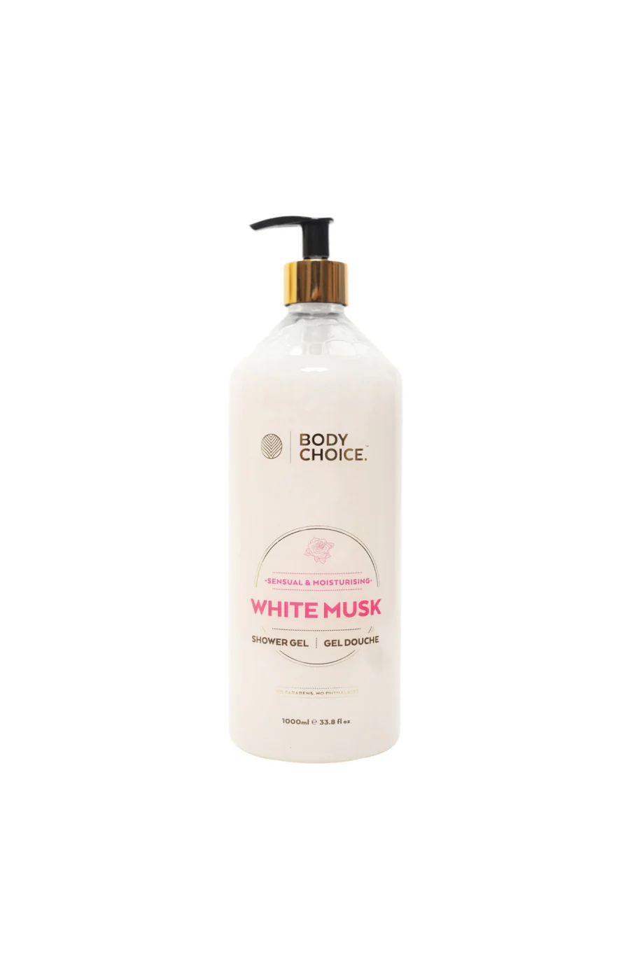 Gel douche hydratant - Musc blanc - 1 L