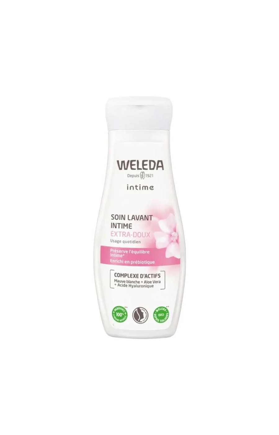 Soin lavant intime extra-doux - Acide hyaluronique & aloe vera - 200 ml